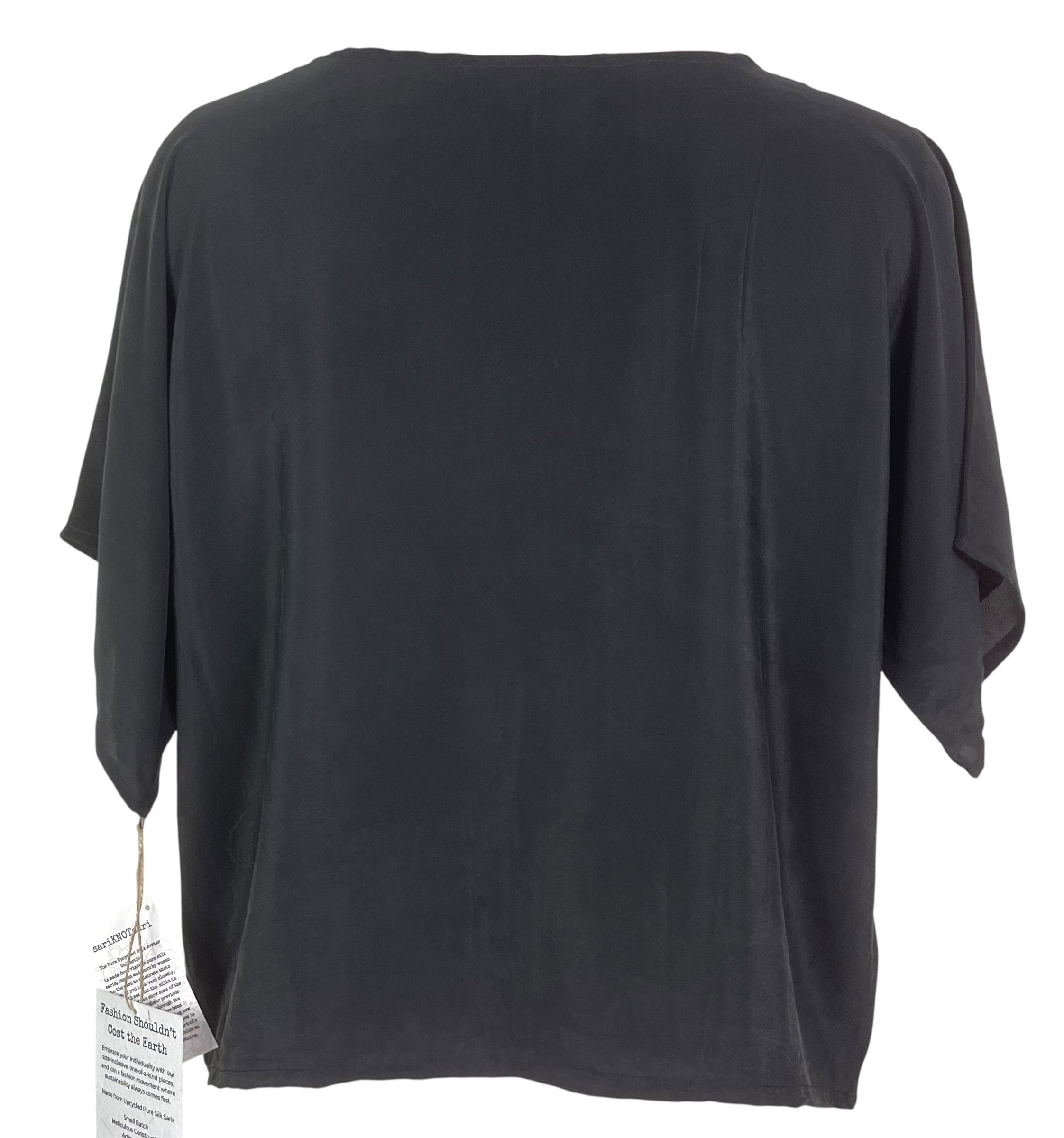 PRC8008 Avatar Pure Silk Boxy Top