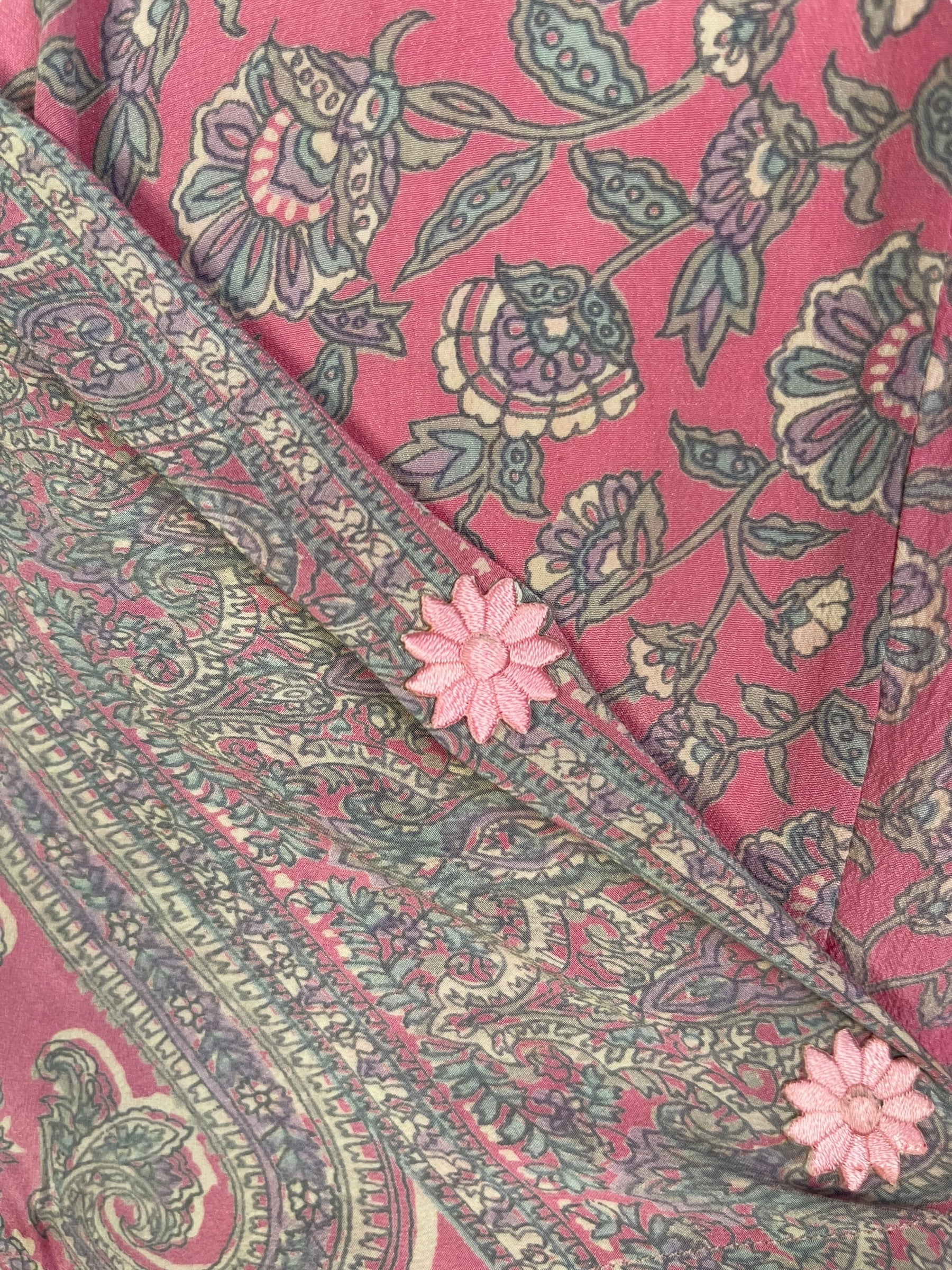 PRC7006 Wabi Sabi Pure Silk Waterfall Top