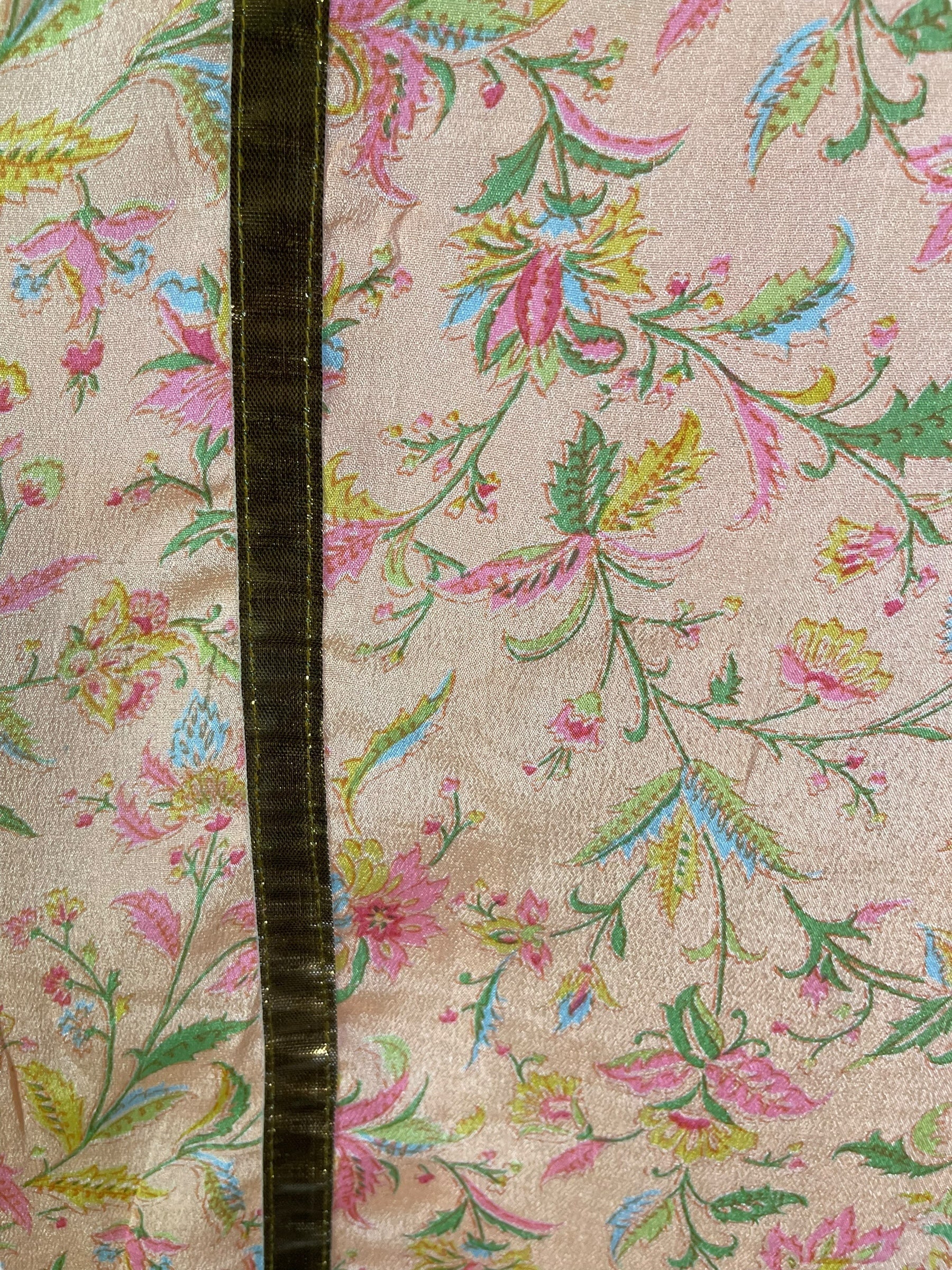 PCH6997 Very Sheer Avatar Pure Silk Waterfall Top