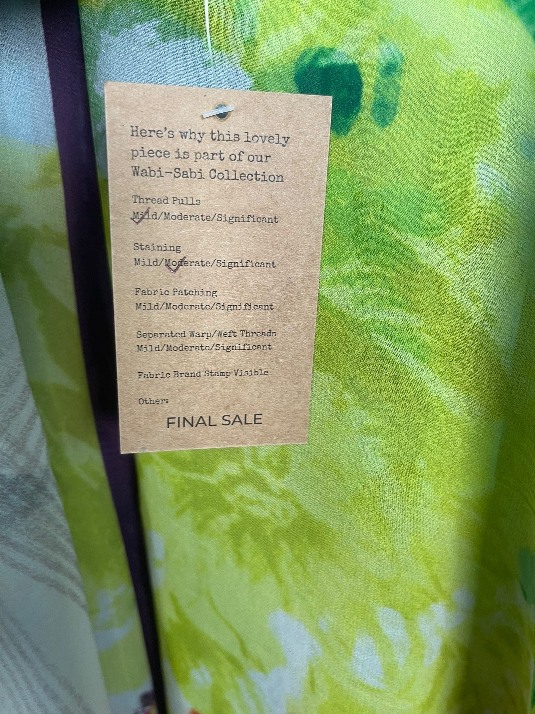 PREVIEW PRG8622 Sheer Wabi Sabi Pure Silk Hi Lo Top