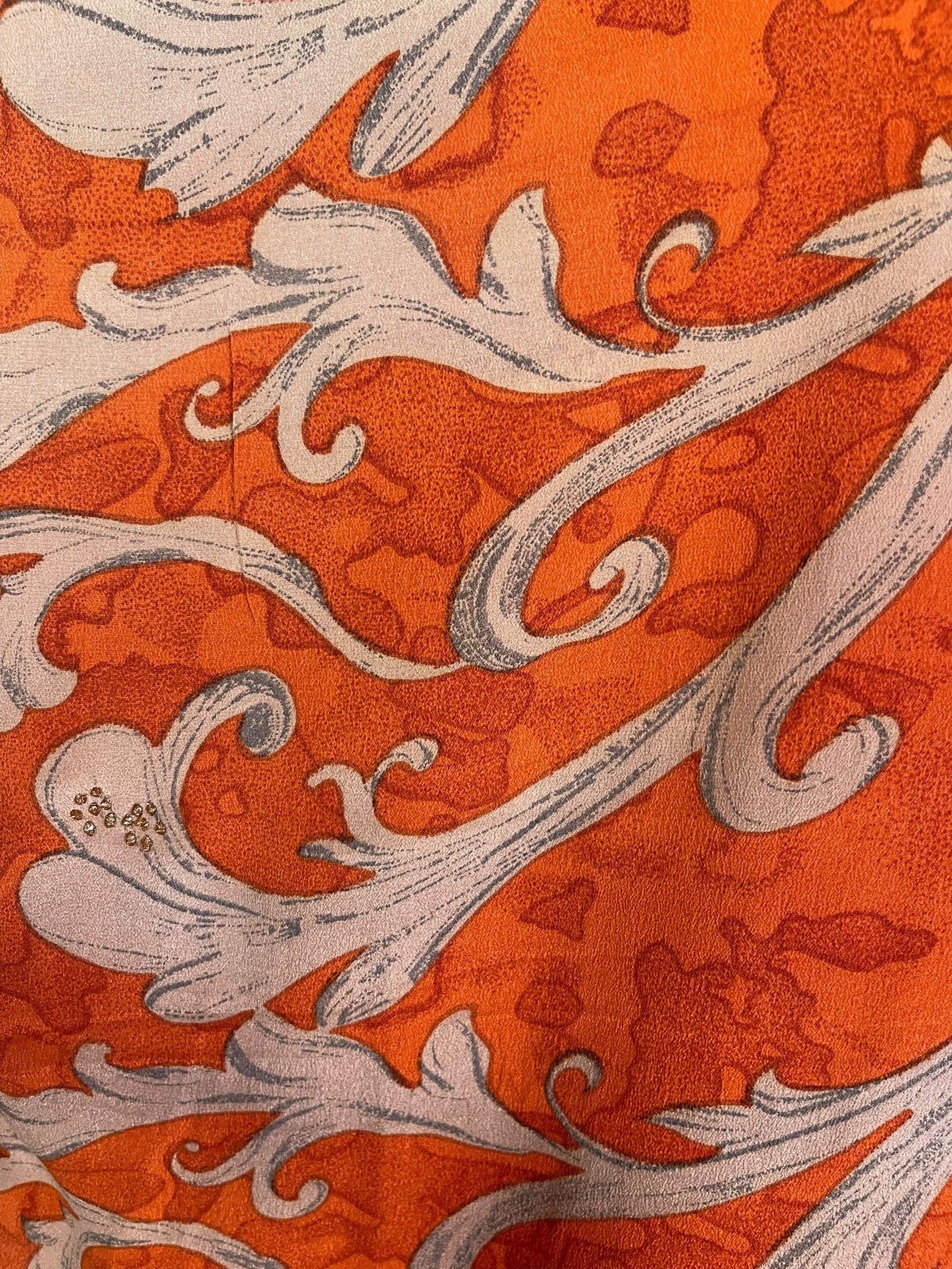 PRC7013 Avatar Pure Silk Waterfall Top