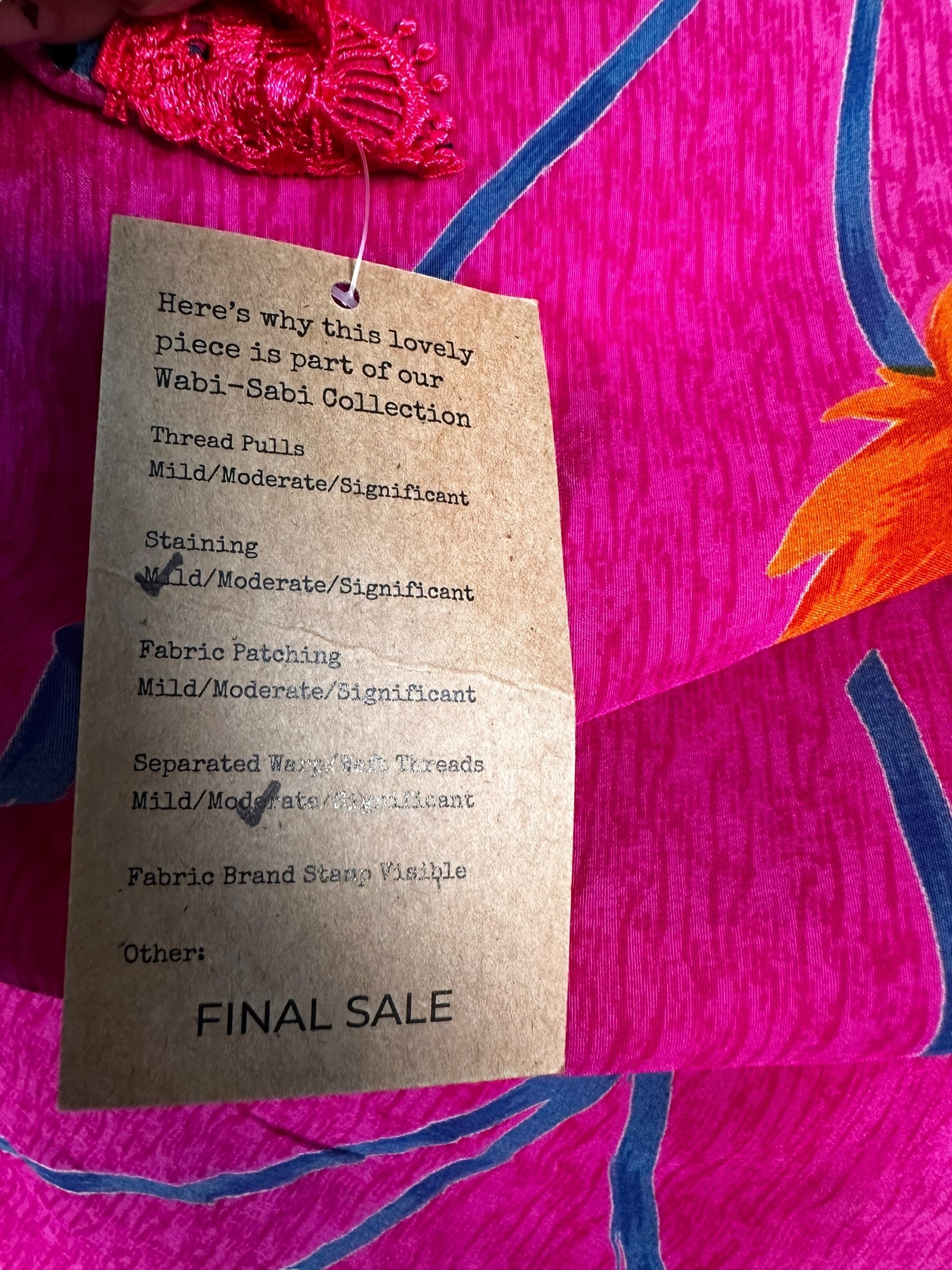 PRC6599 Wabi Sabi Pure Silk Boxy Top