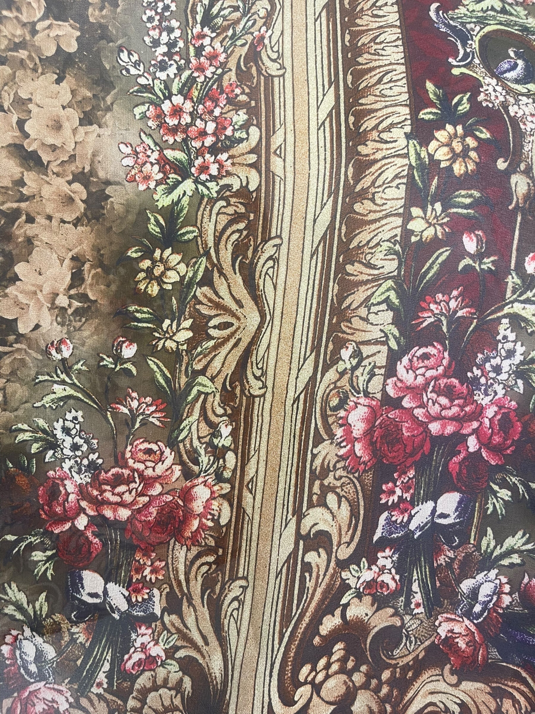 PREVIEW PRG8165 Sheer Avatar Pure Silk Capelet Poncho by DECEMBER2025 – Handmade ethical Poncho from sariKNOTsari using upcycled silk. Designed in Canada for travel and slow fashion, loved from Toronto to LA to Sydney.