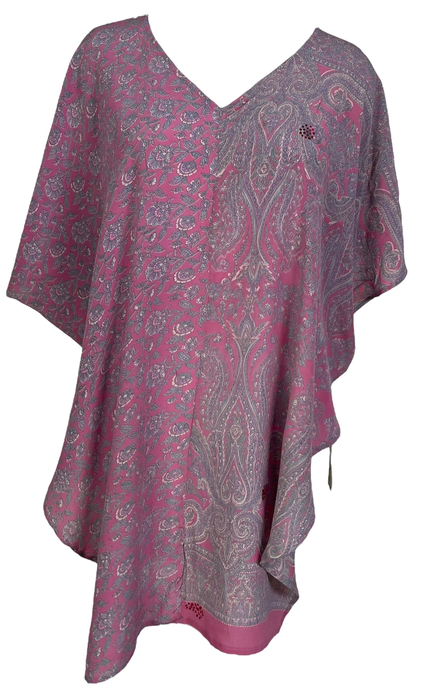 PRC7006 Wabi Sabi Pure Silk Waterfall Top