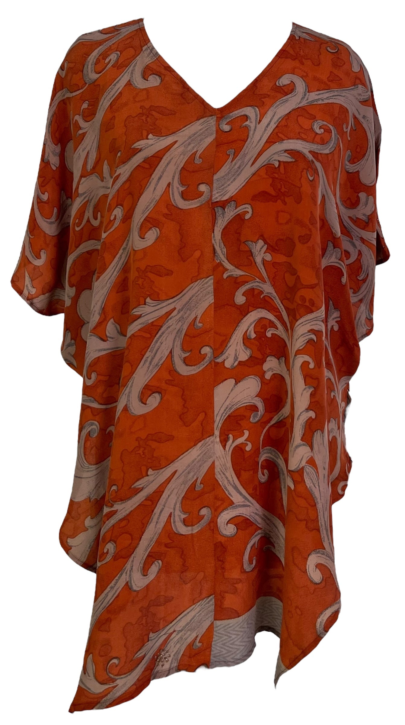 PRC7013 Avatar Pure Silk Waterfall Top