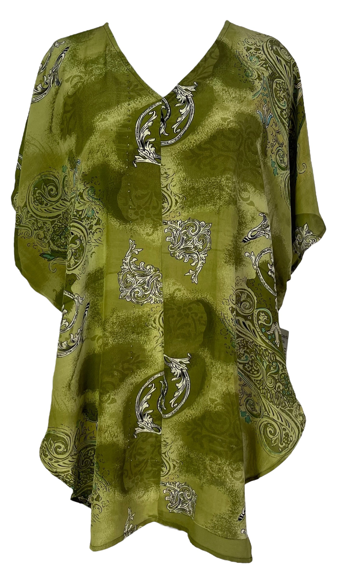 PRC6987 Wabi Sabi Pure Silk Waterfall Top
