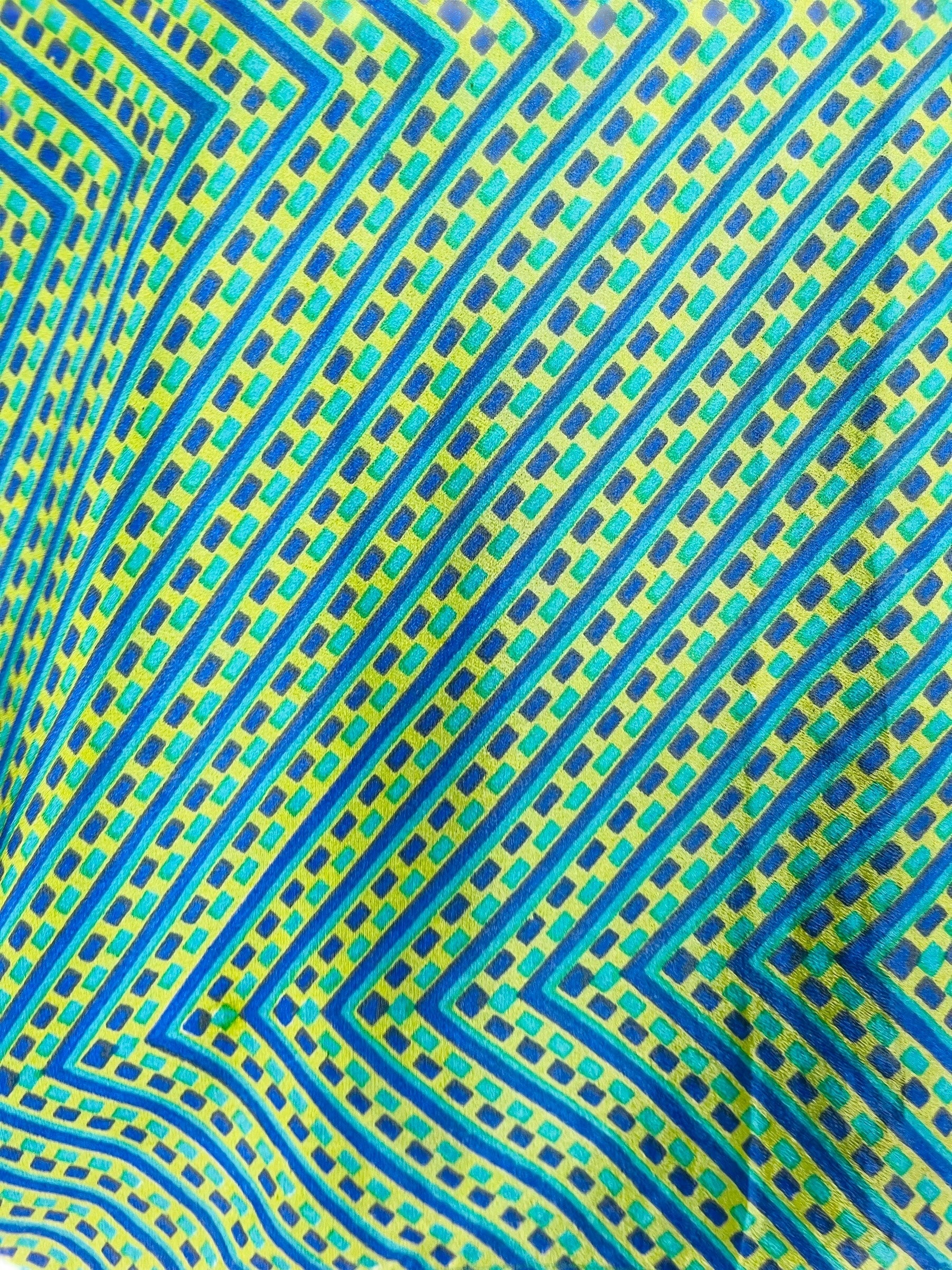 PRC6571 Avatar Pure Silk Kimono-Sleeved Top