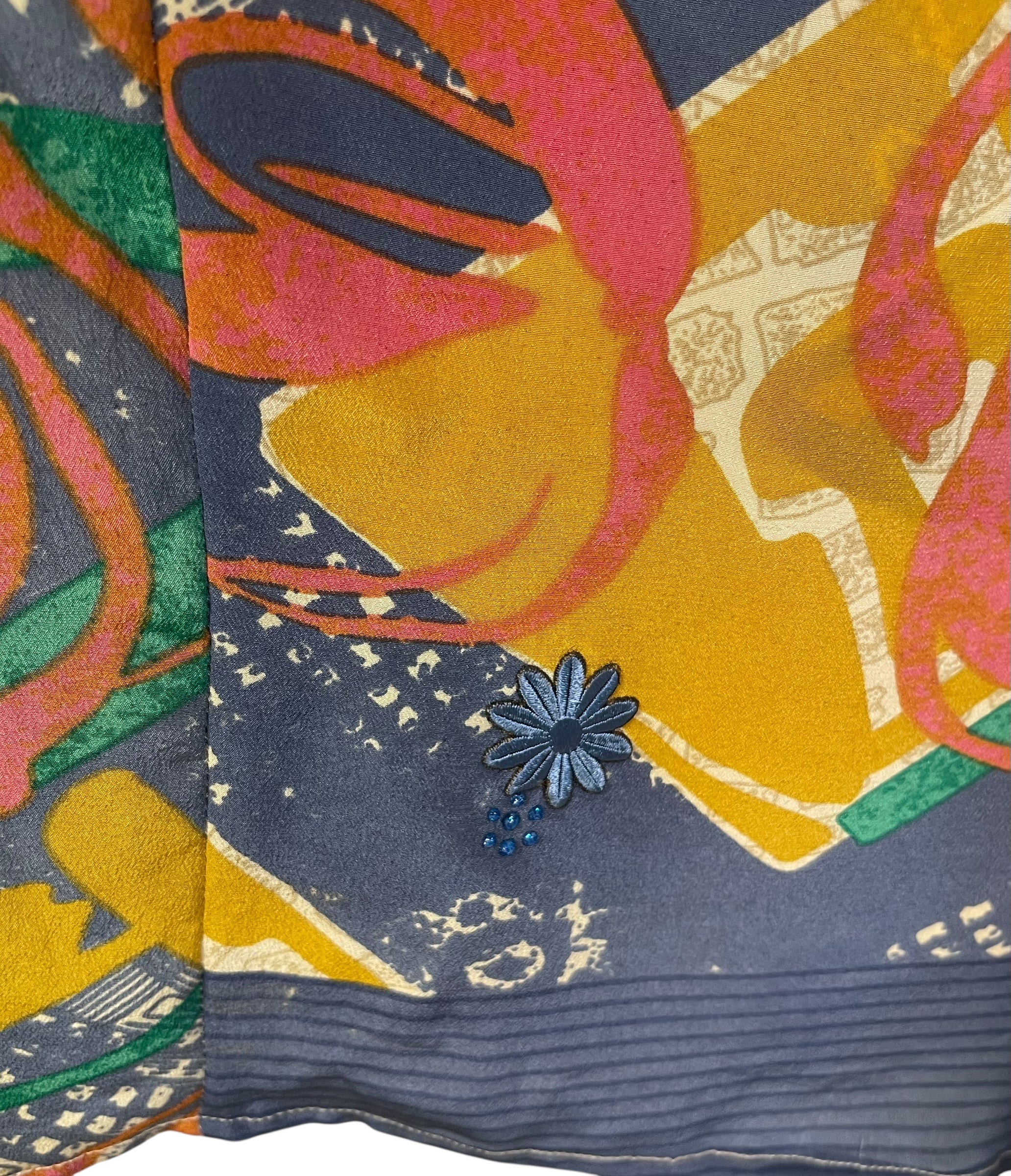 LADY LUCK PRC7198 Avatar Pure Silk Waterfall Top