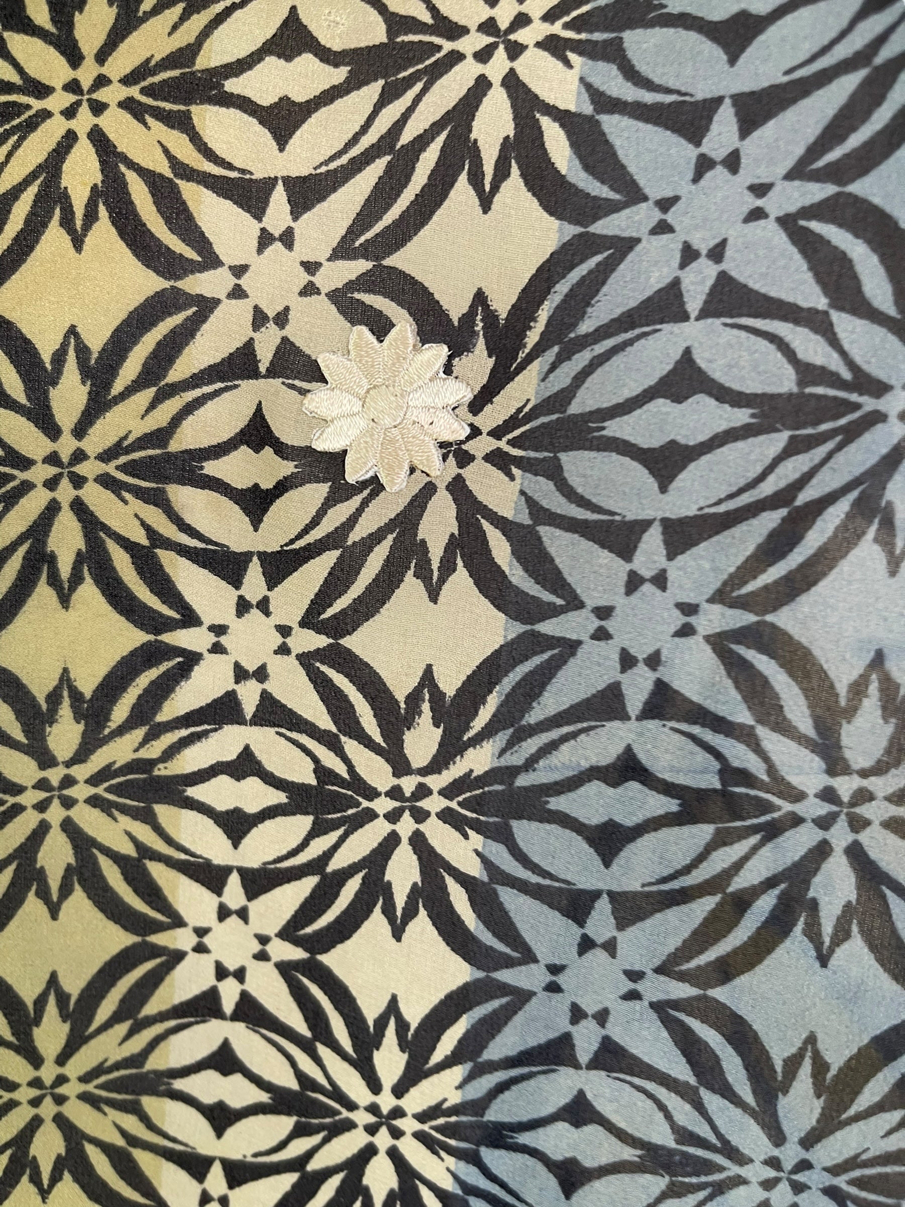 PRG7065 Sheer Wabi Sabi Pure Silk Waterfall Top