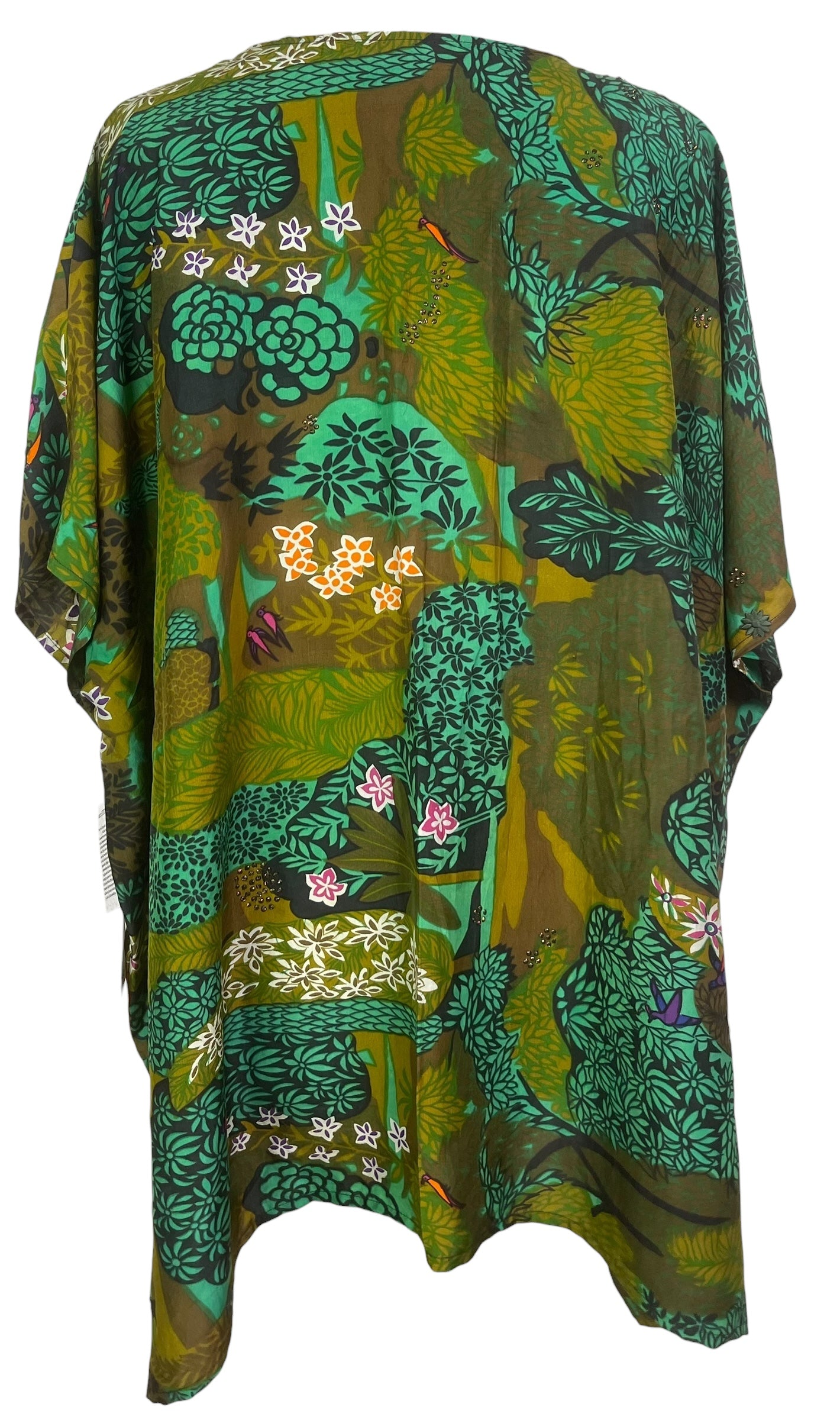 PREVIEW PRC8592 Avatar Pure Silk Short Kaftan Tunic with Slits