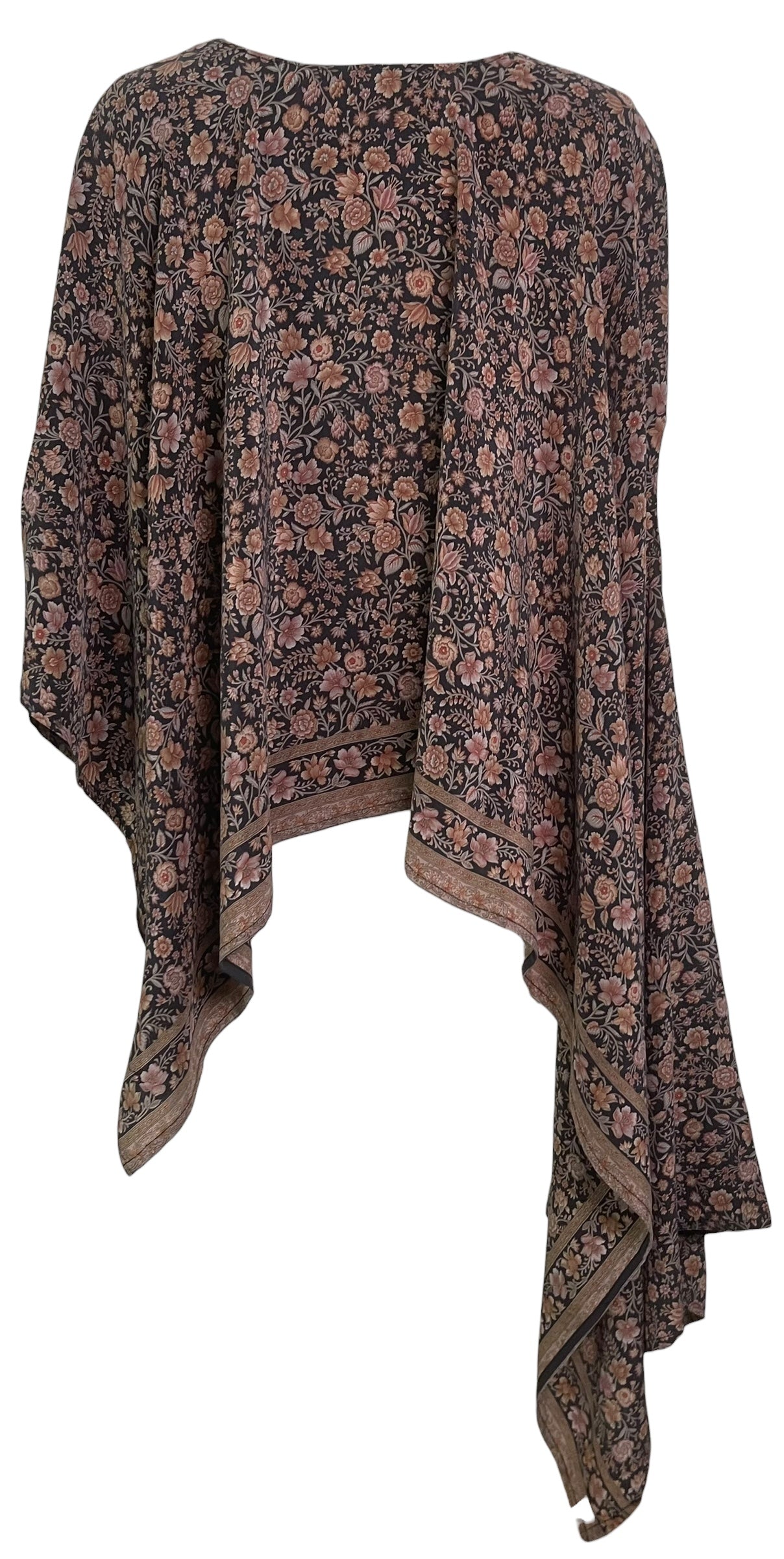 PREVIEW PRC8698 Avatar Pure Silk Versatile Vest by MARCH2026 – Handmade ethical Vest from sariKNOTsari using upcycled silk. Designed in Canada for travel and slow fashion, loved from Toronto to LA to Sydney. Featuring Zsiska, Bryn Walker and Artisan Leather coats by Rejean Pepin, Pepin designs