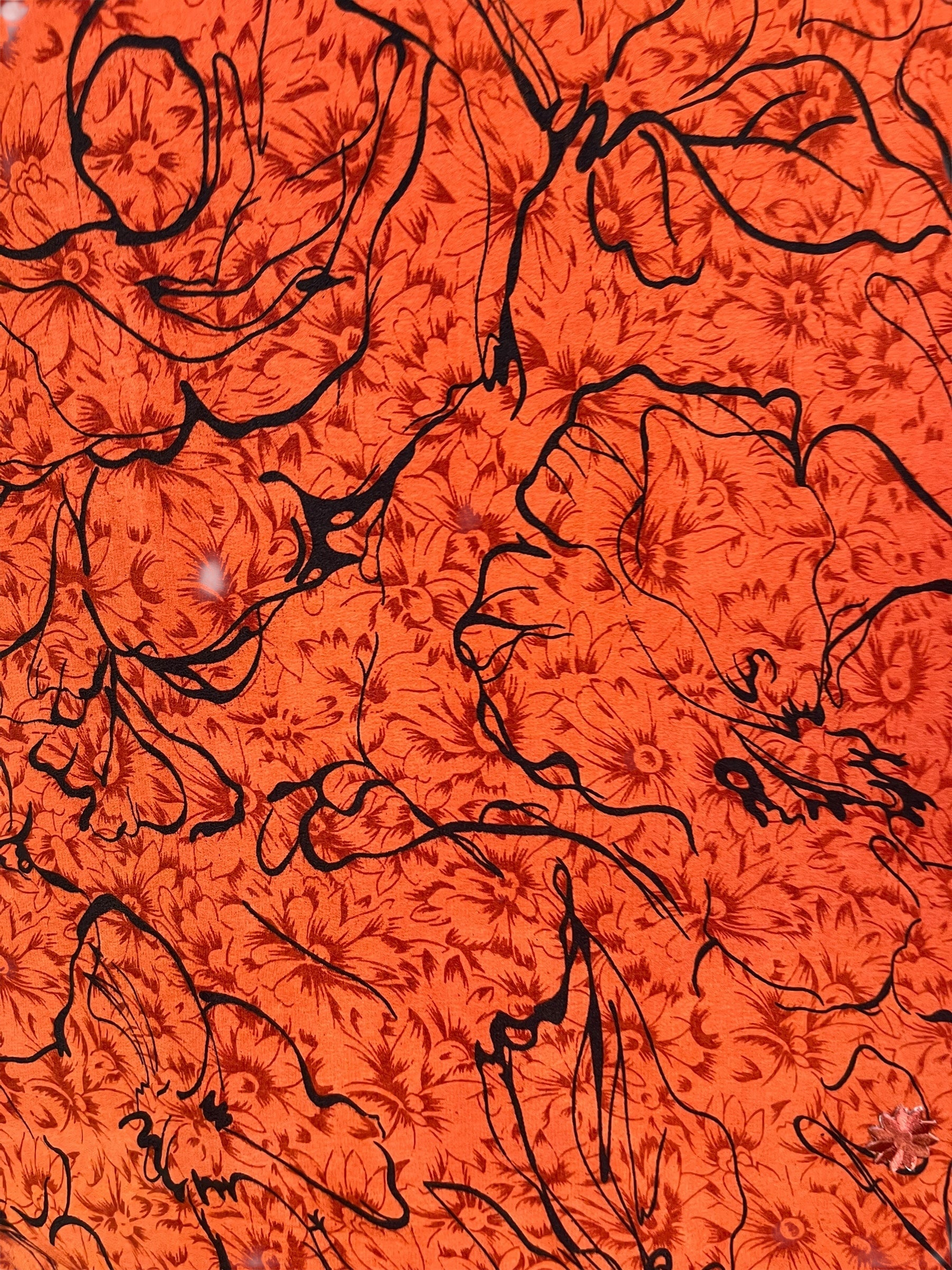 PRC6828 Avatar Pure Silk Boxy Top