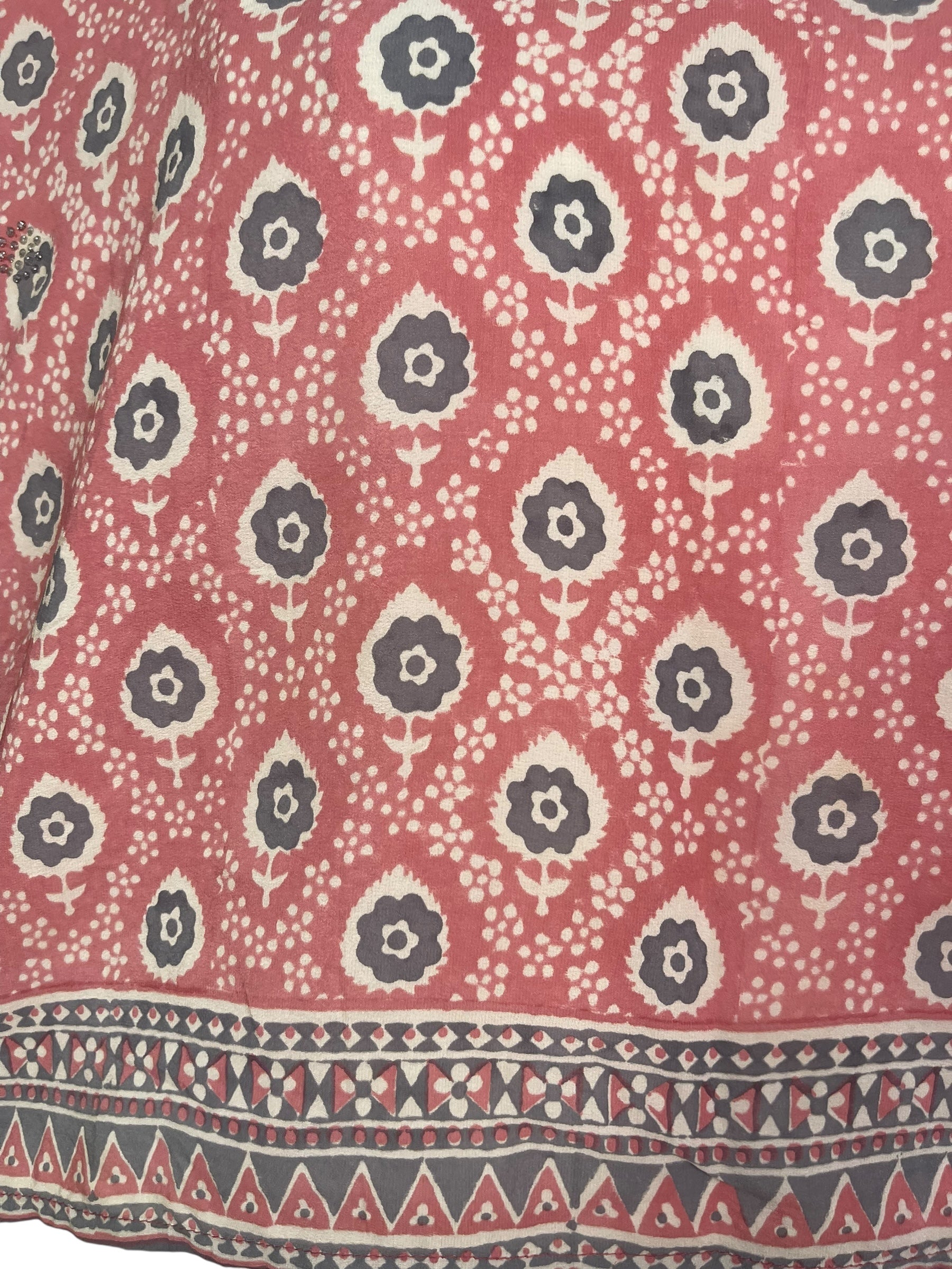 PRC8205 Avatar Pure Silk Boxy Top