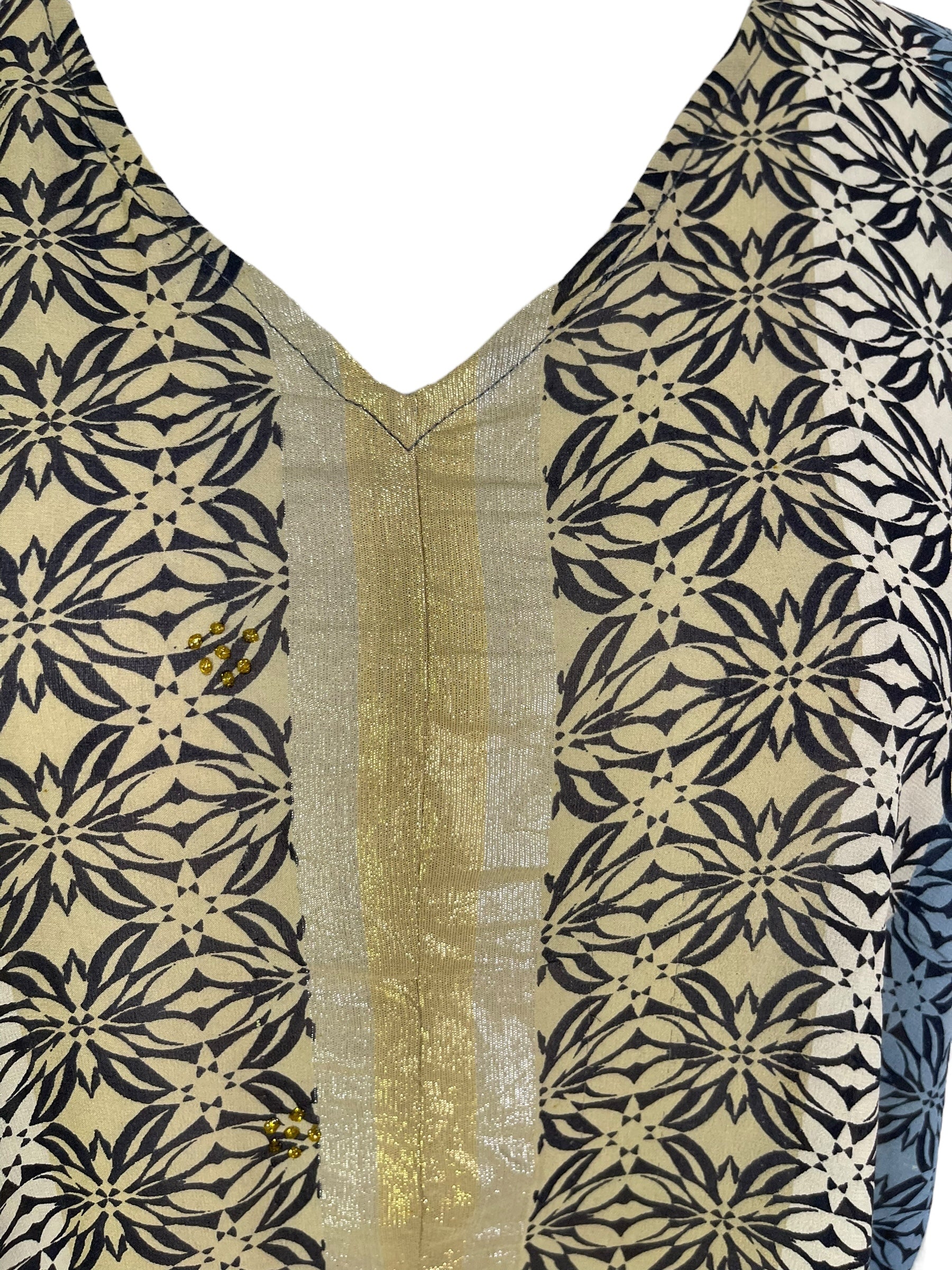 PRG7065 Sheer Wabi Sabi Pure Silk Waterfall Top