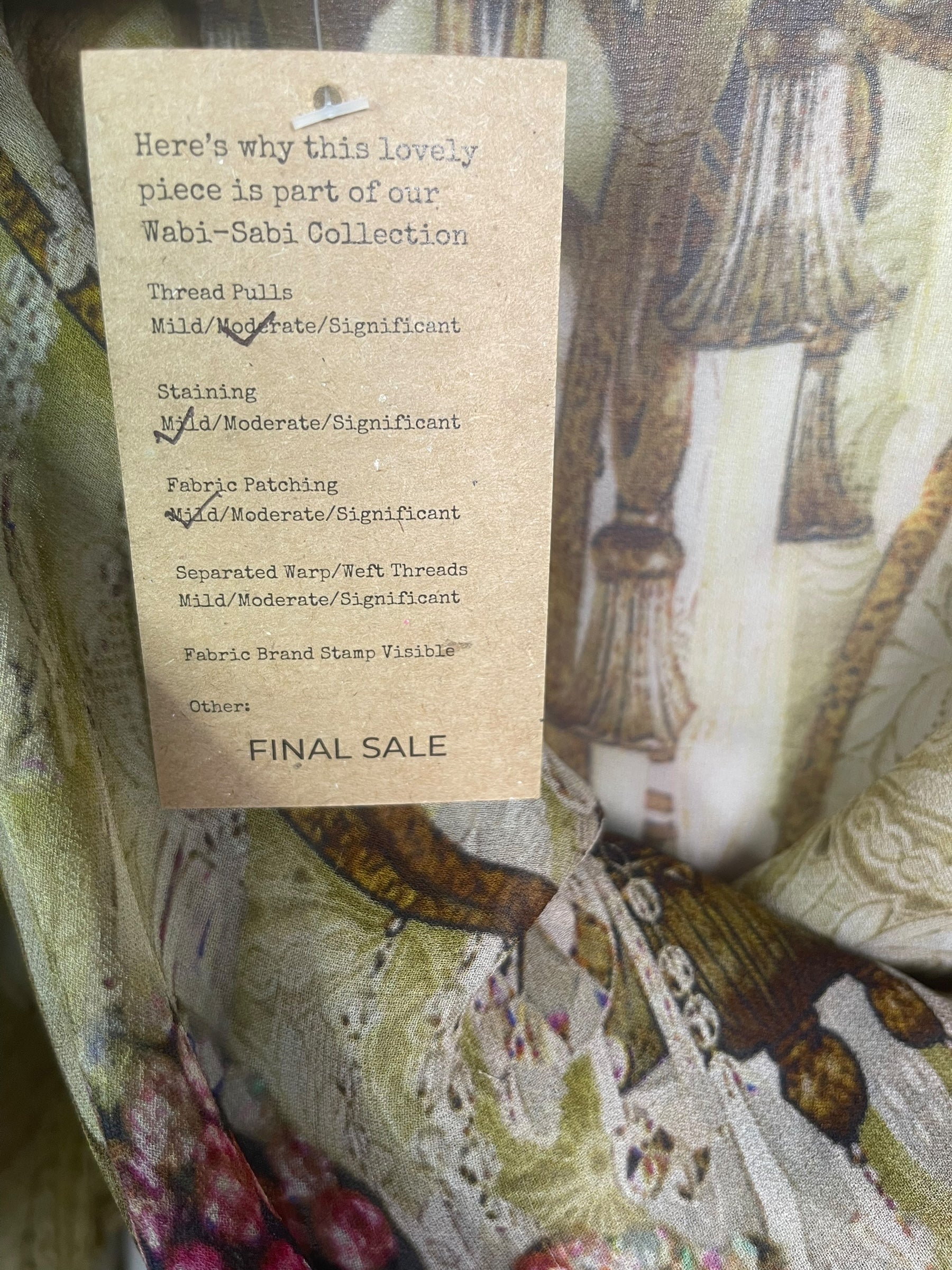 PRG8621 Sheer Wabi Sabi Pure Silk Kimono-Sleeved Top