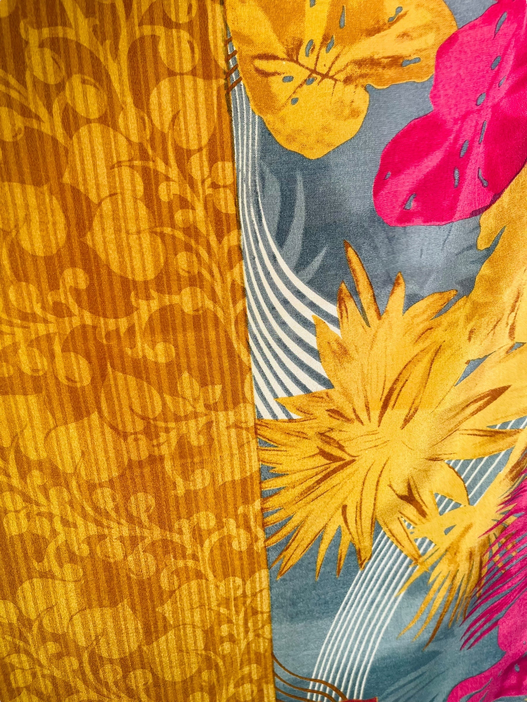 PRC7302 Avatar Pure Silk Midi Length Kaftan