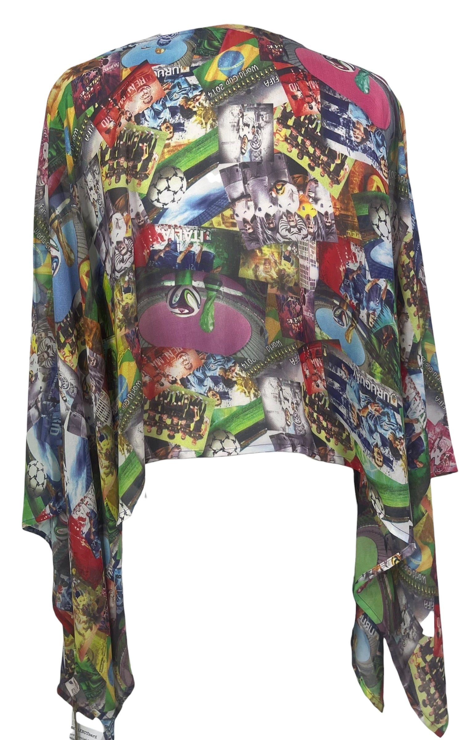 PREVIEW PRG8628A Sheer Avatar Pure Silk Capelet Poncho by FEBRUARY2026 – Handmade ethical Poncho from sariKNOTsari using upcycled silk. Designed in Canada for travel and slow fashion, loved from Toronto to LA to Sydney.