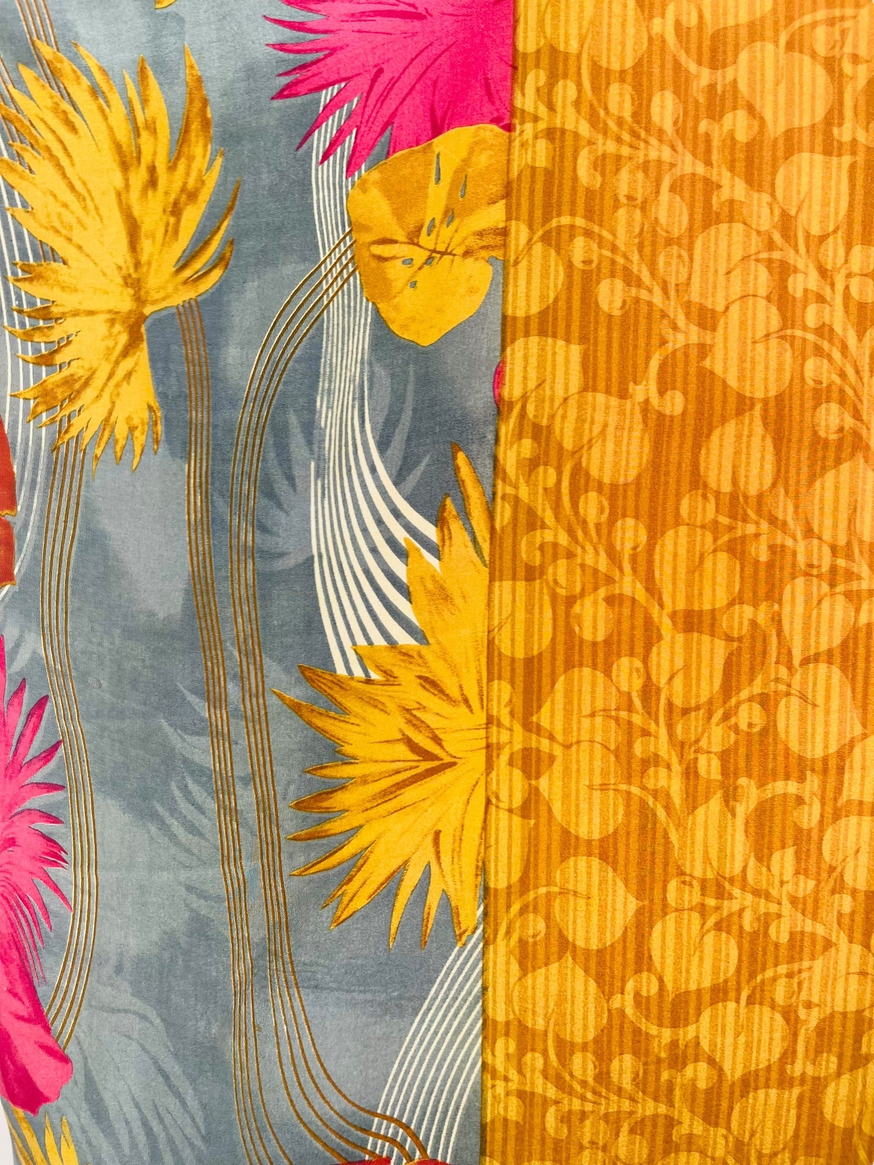 PRC7302 Avatar Pure Silk Midi Length Kaftan