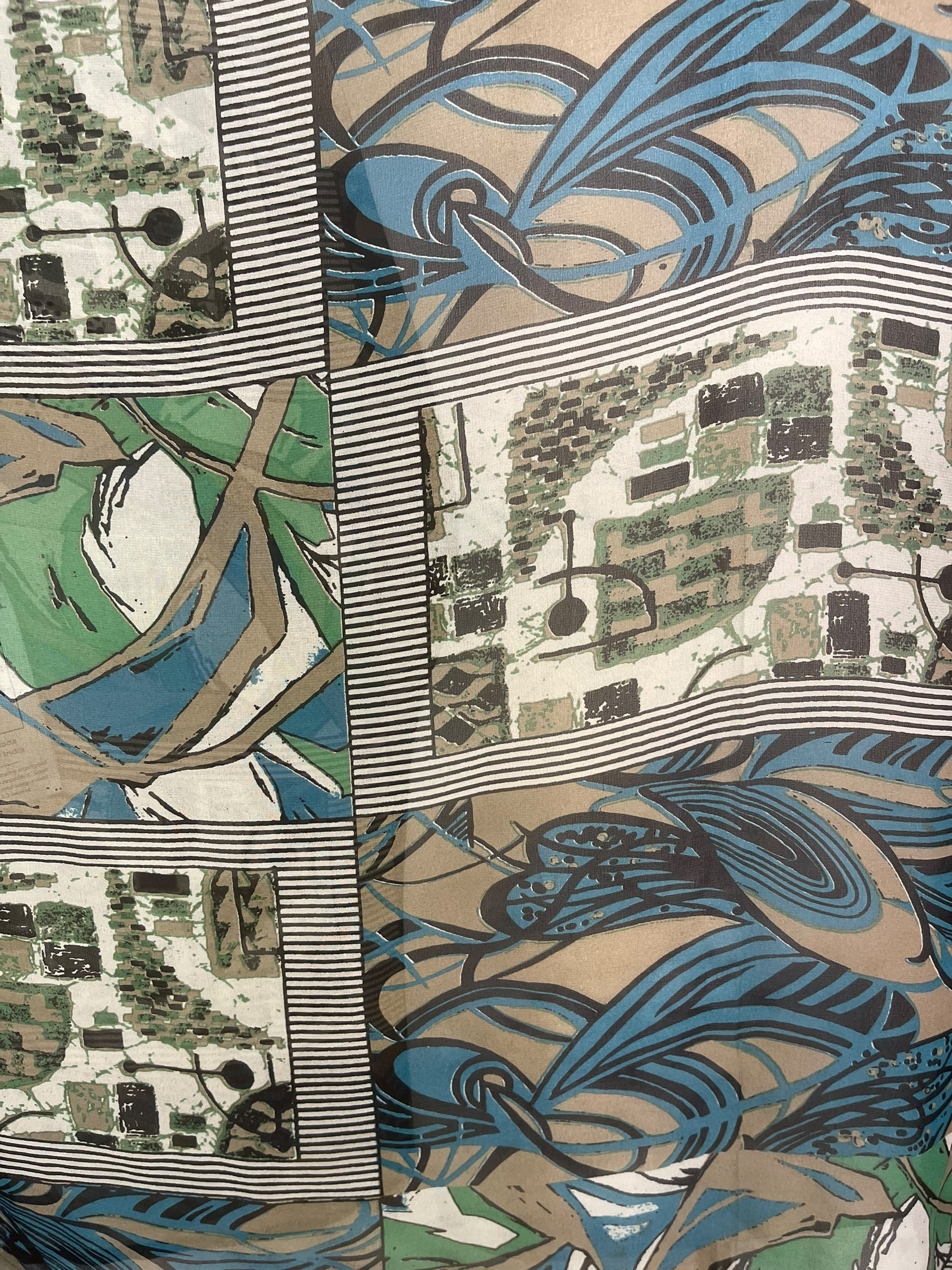 PREVIEW PRG8431 Sheer Avatar Pure Silk Short Kaftan Tunic with Slits by FEBRUARY2026 – Handmade ethical Short Kaftan from sariKNOTsari using upcycled silk. Designed in Canada for travel and slow fashion, loved from Toronto to LA to Sydney.