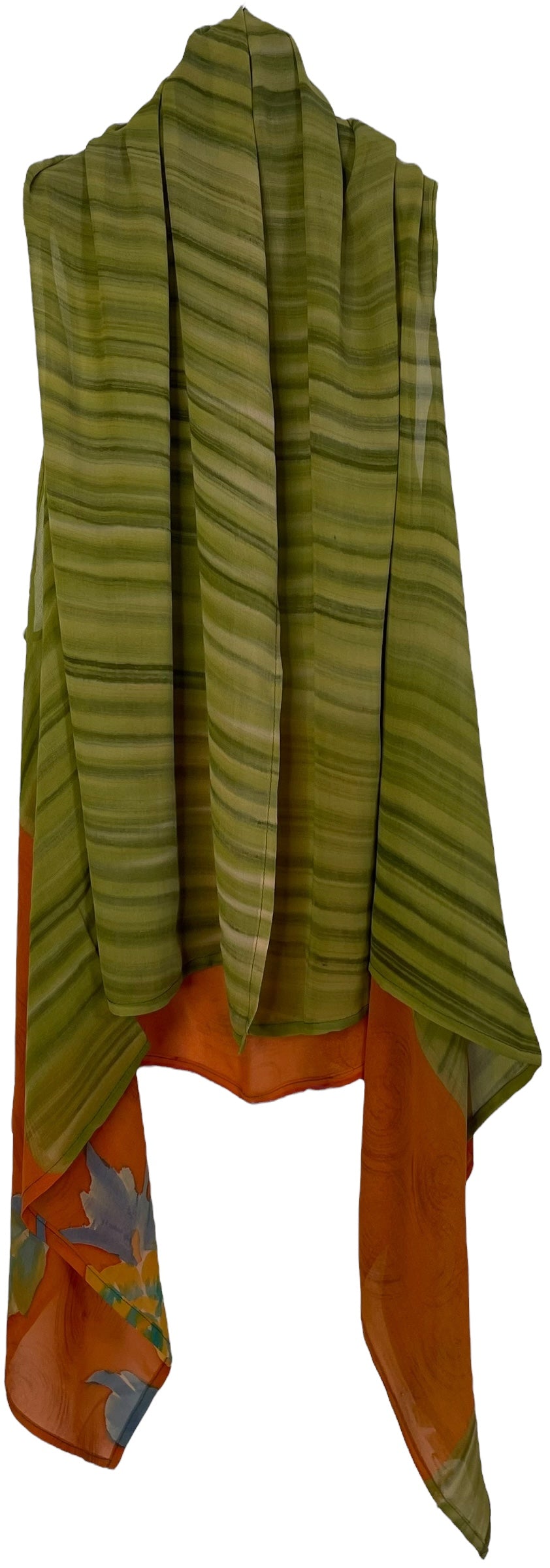 REVOLUTIONHER PRG7140 Sheer Avatar Pure Silk Versatile Vest