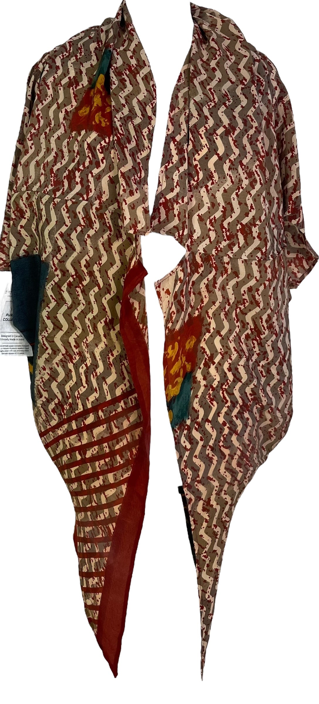 PRC6862 Wabi Sabi Pure Silk Cardigan