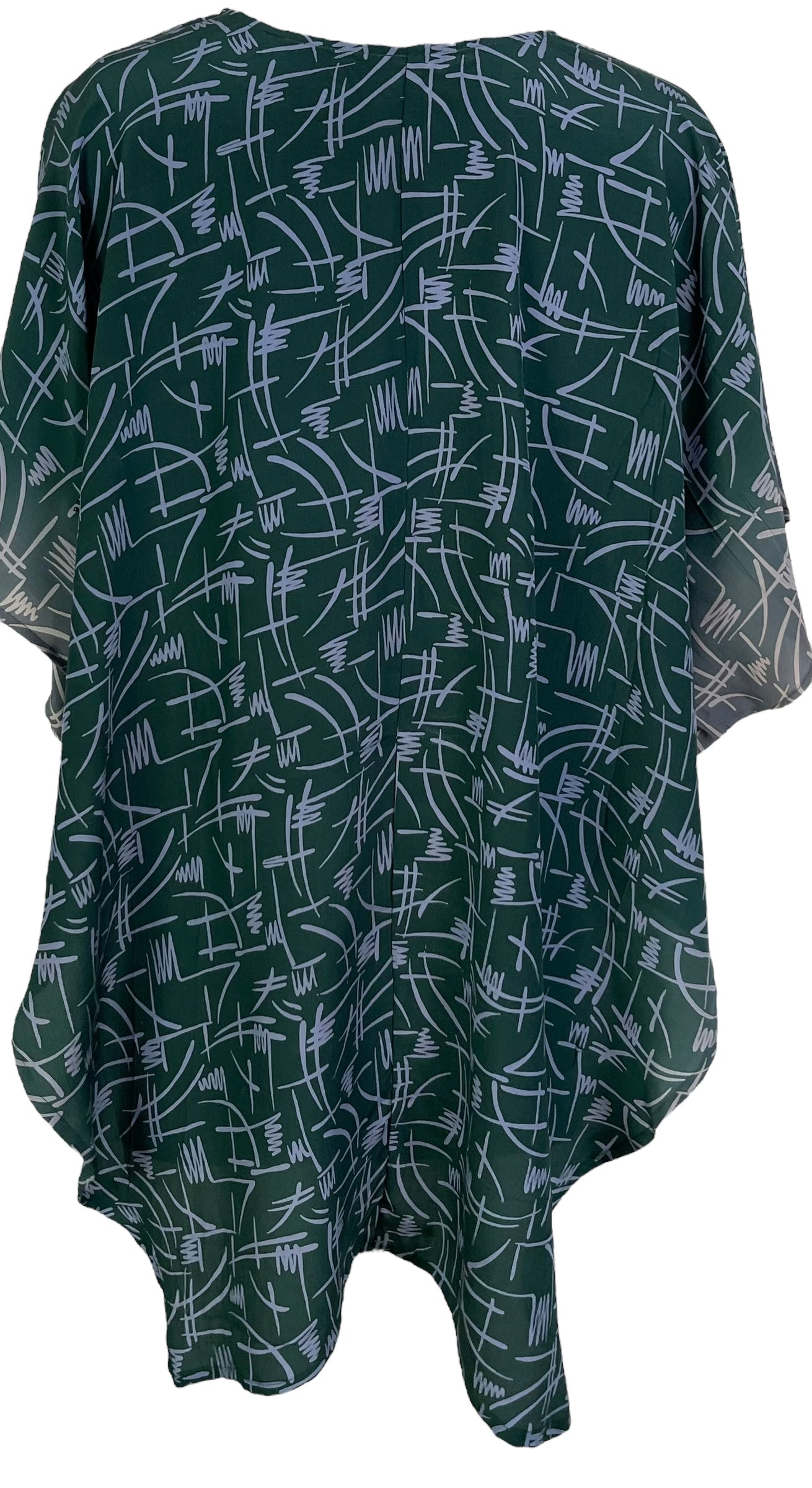 PRC7014 Avatar Pure Silk Waterfall Top