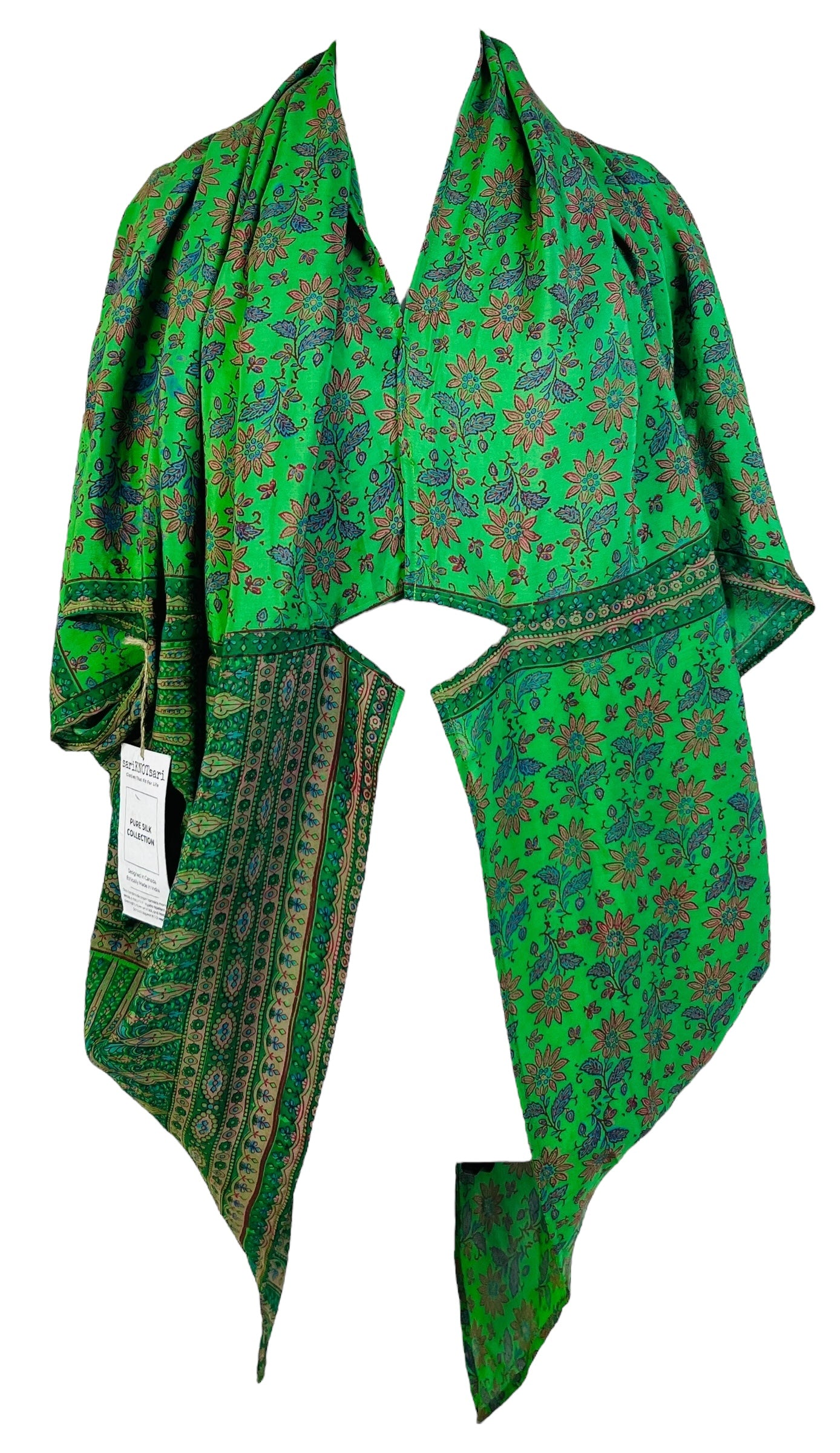 PRC7542 Avatar Pure Silk Cardigan