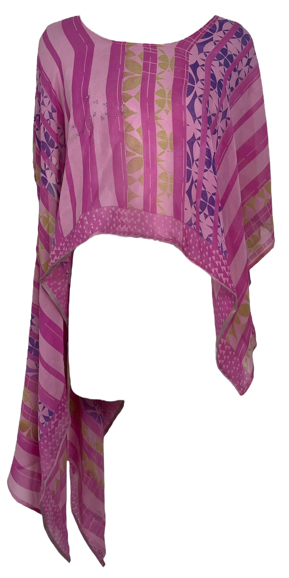 PRG8201 Sheer Avatar Pure Silk Versatile Vest