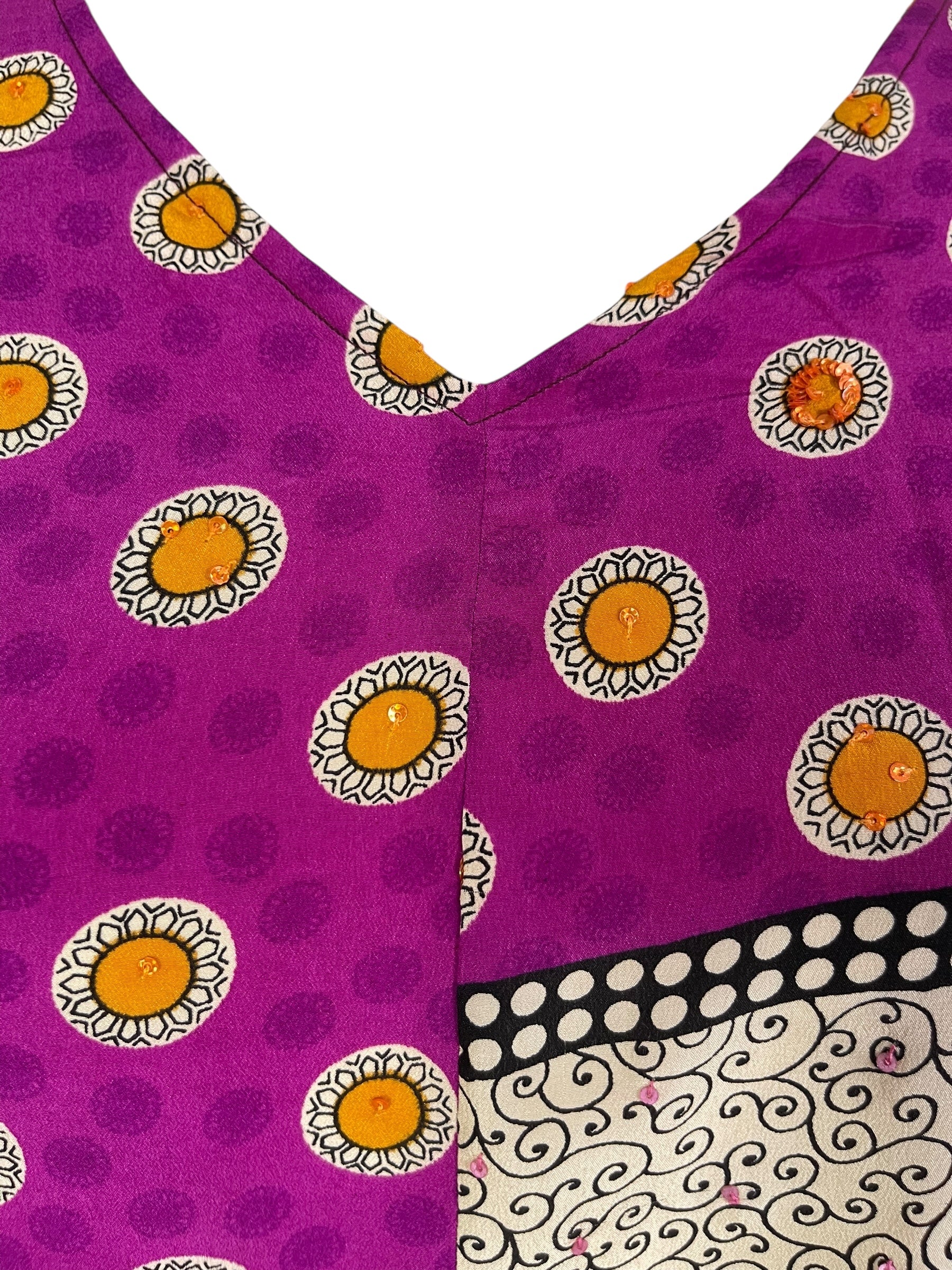 PRC6976 Avatar Pure Silk Waterfall Top