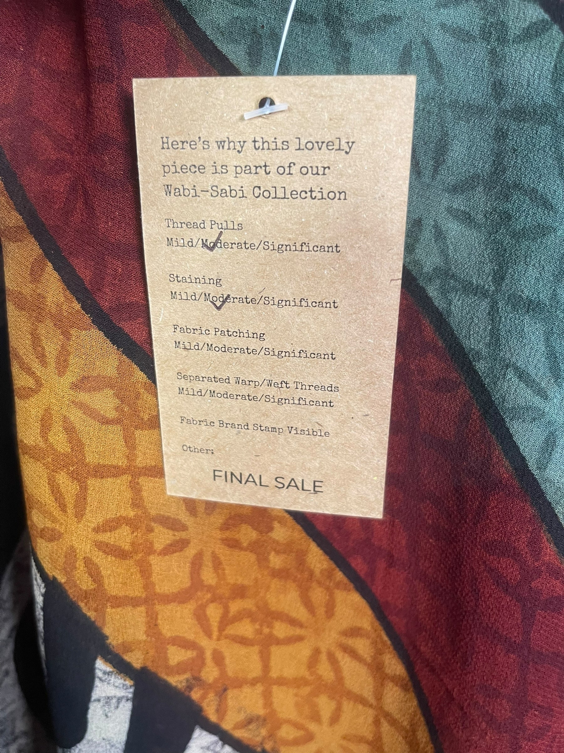 PREVIEW PRG8523 Sheer Wabi Sabi Pure Silk Hi Lo Top