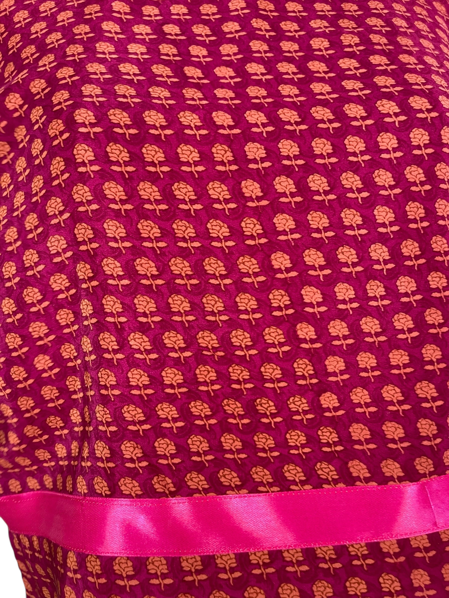 PRC6159 Avatar Pure Silk Boxy Top