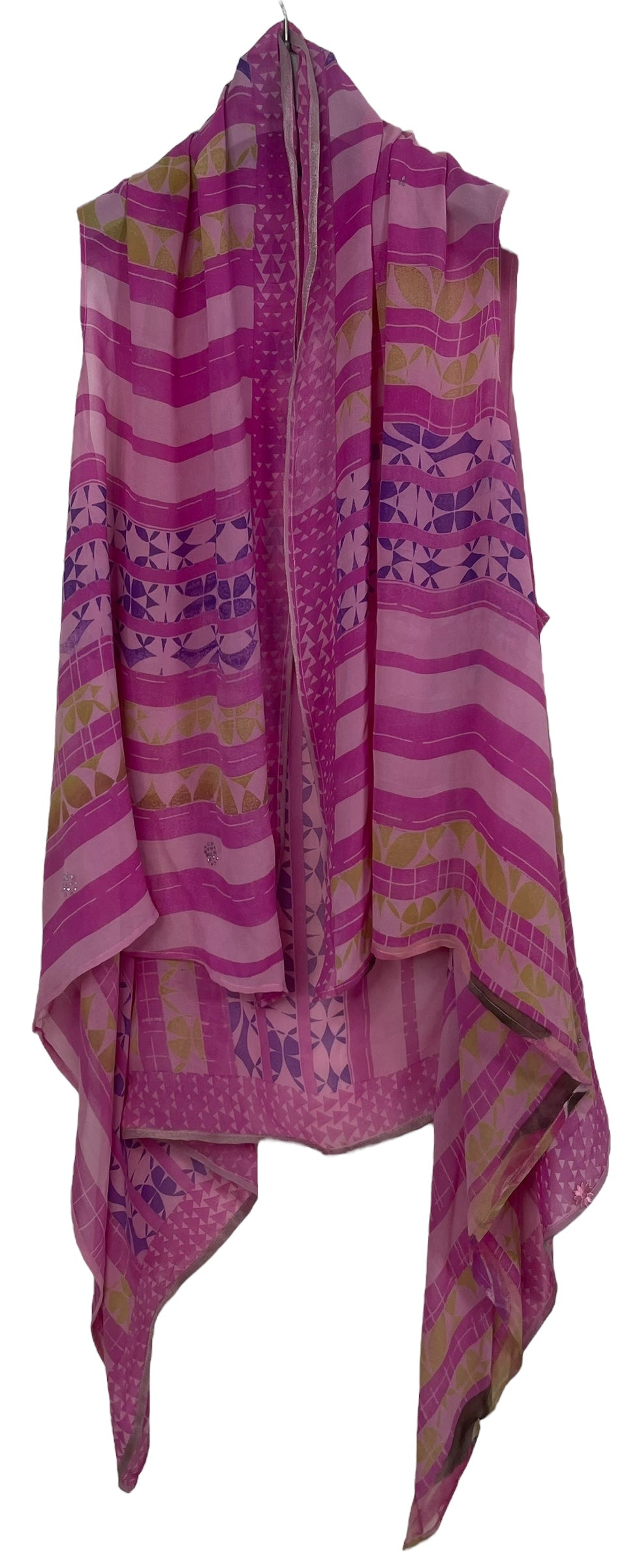 PRG8201 Sheer Avatar Pure Silk Versatile Vest