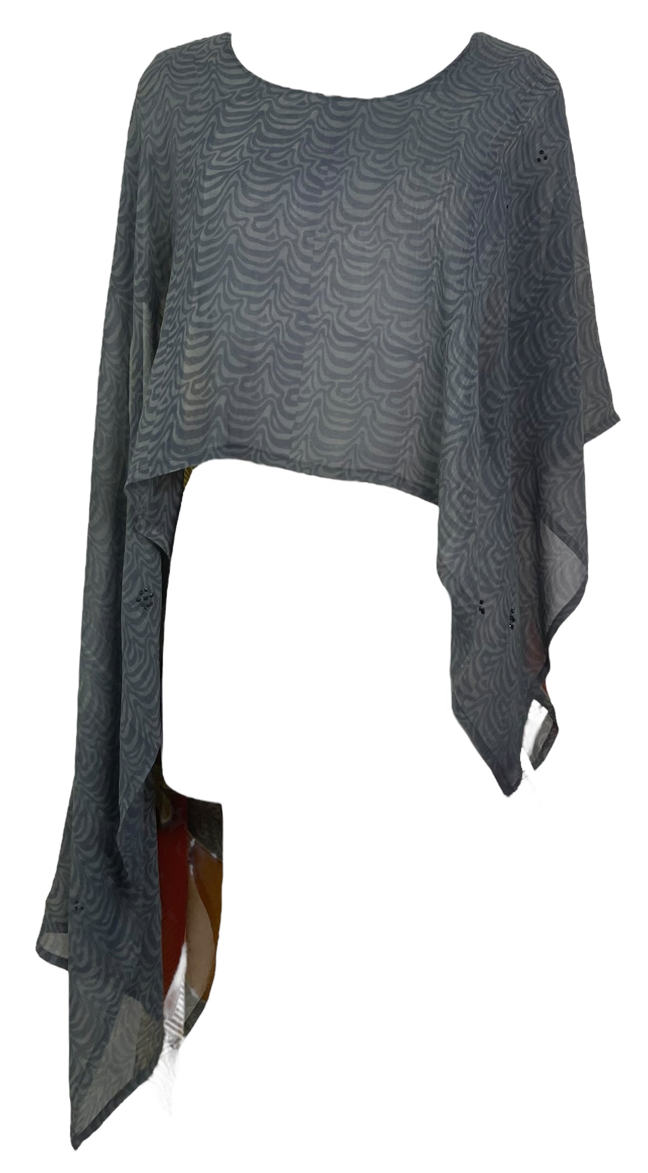 PRG7432 Sheer Avatar Pure Silk Versatile Vest