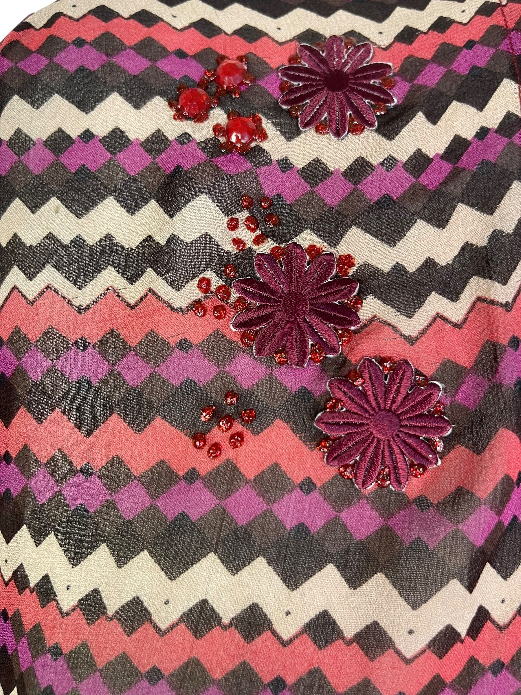 PRG6845 Sheer Avatar Pure Silk Cardigan