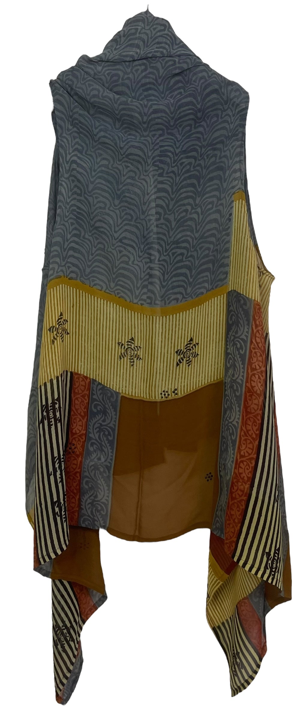 PRG7432 Sheer Avatar Pure Silk Versatile Vest