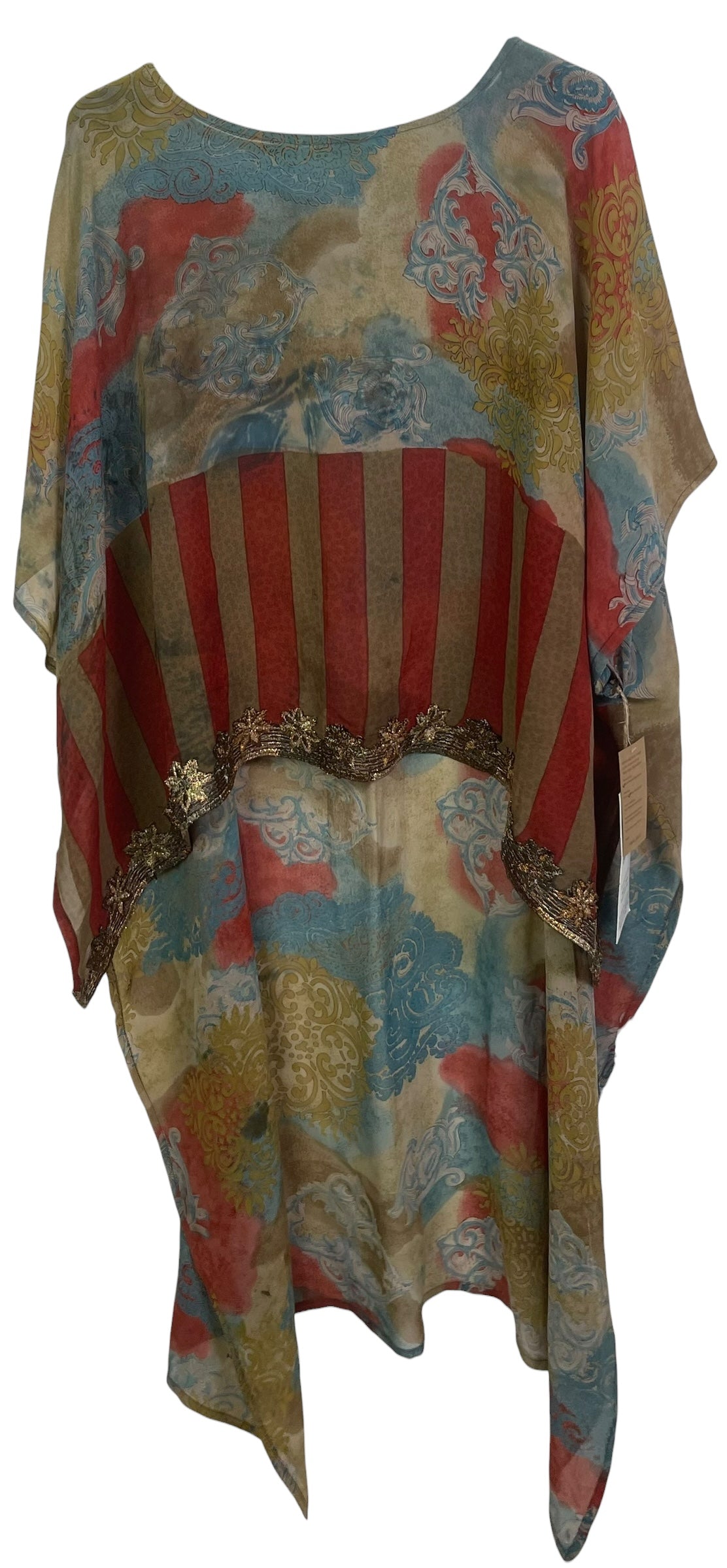 PREVIEW PRG8616 Sheer Wabi Sabi Pure Silk Hi Lo Top