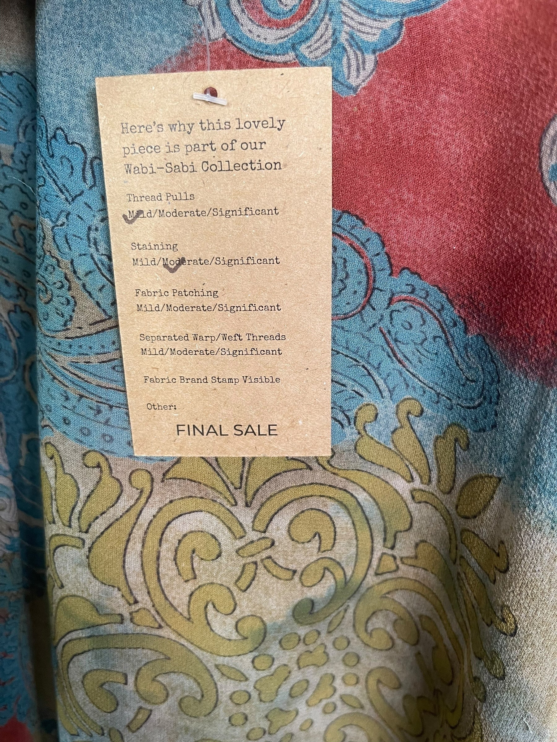 PRG8616 Sheer Wabi Sabi Pure Silk Hi Lo Top