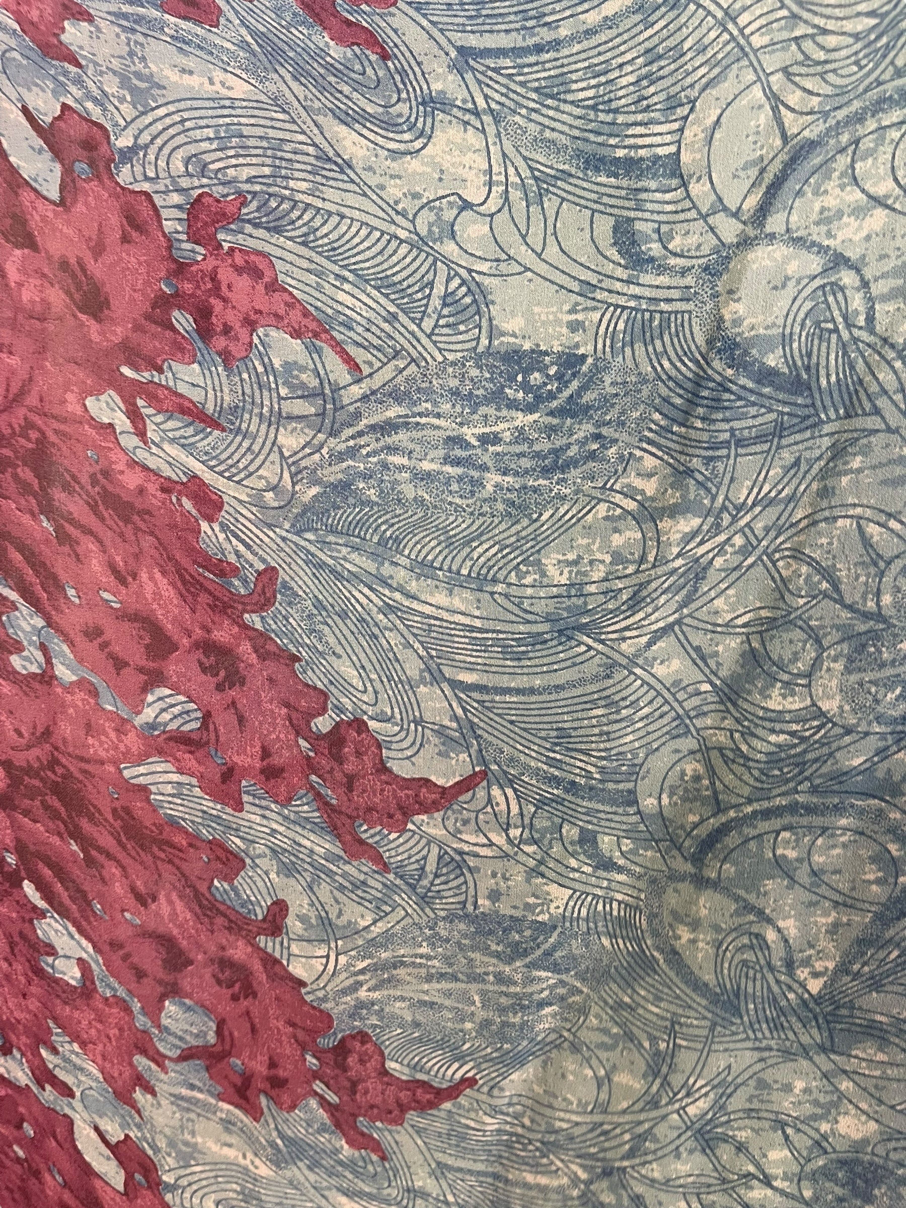 PRG7272 Sheer Wabi Sabi Pure Silk Cardigan