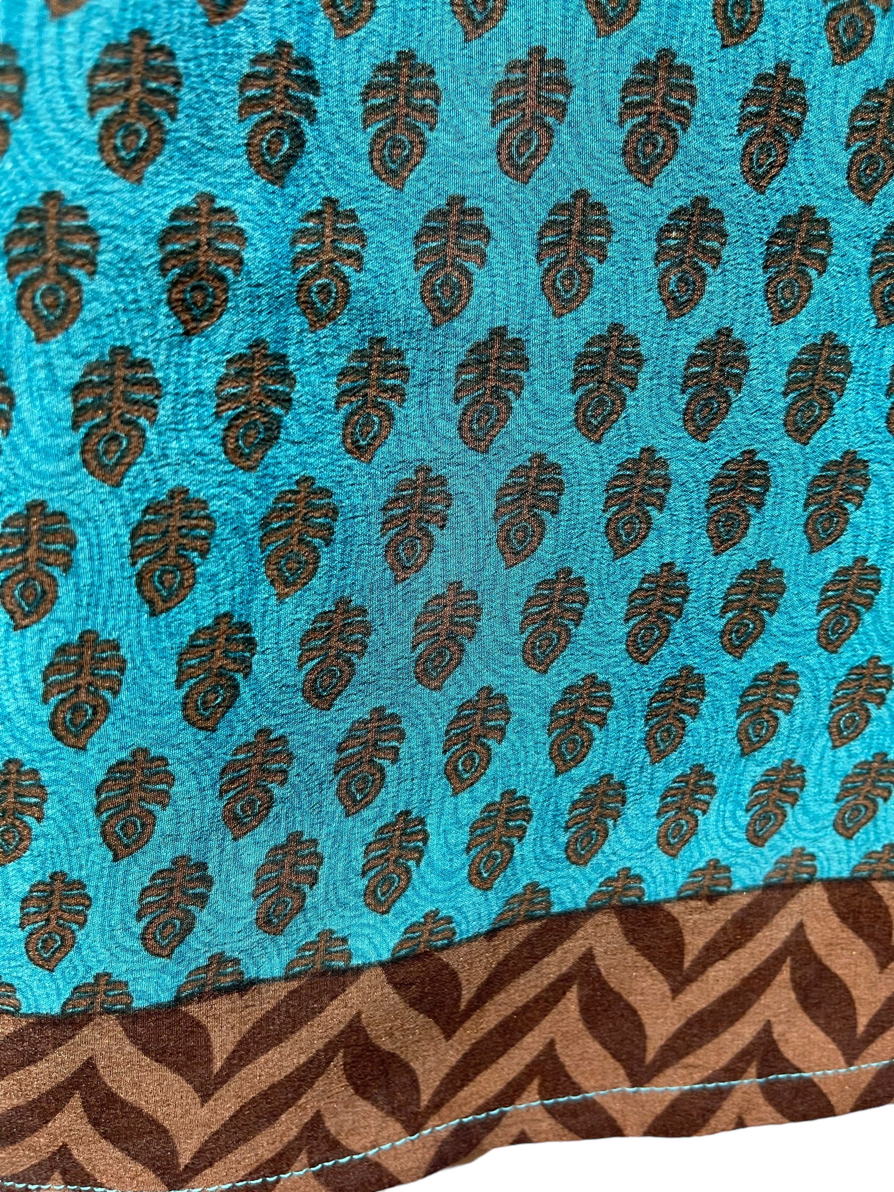 FINAL SALE PRC4163 Avatar Pure Silk Boxy Top