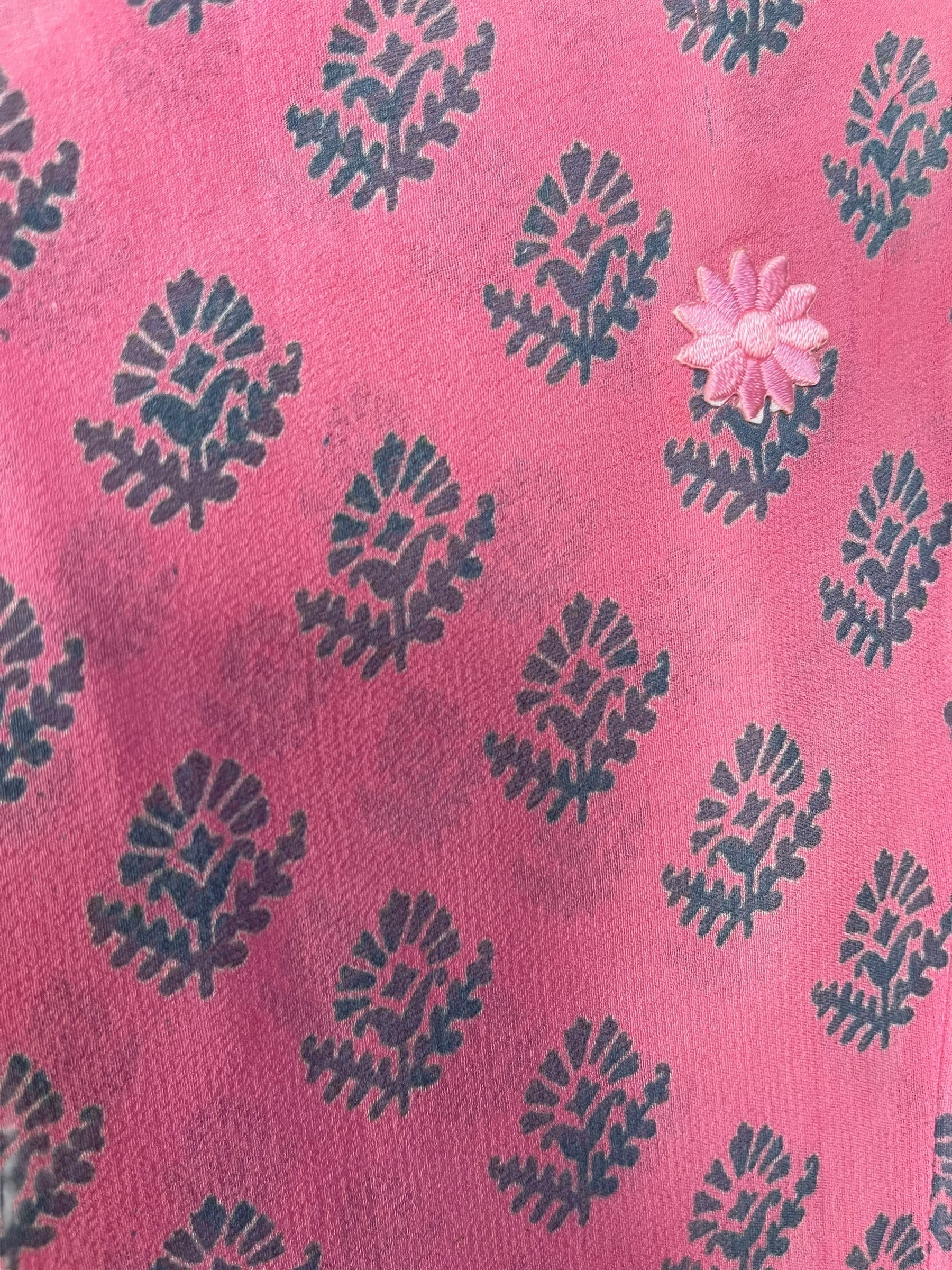 REVOLUTIONHER PRG6744 Sheer Avatar Pure Silk Boxy Babydoll Dress