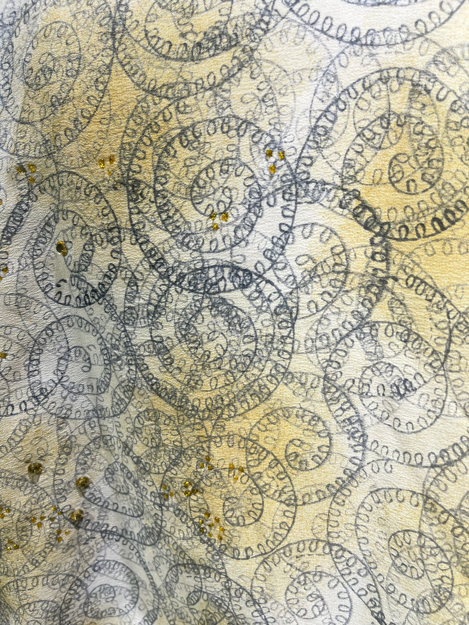 FINAL SALE PRC4233 Avatar Pure Silk Boxy Top