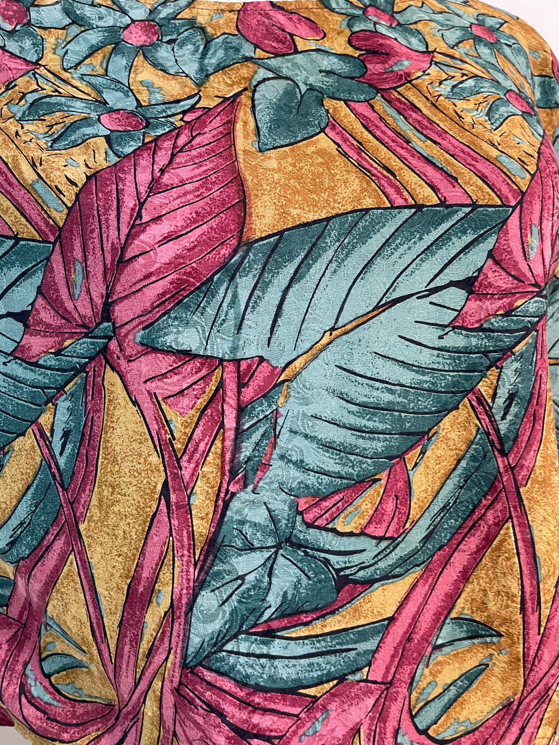 FINAL SALE PRC6204 Avatar Pure Silk Boxy Top