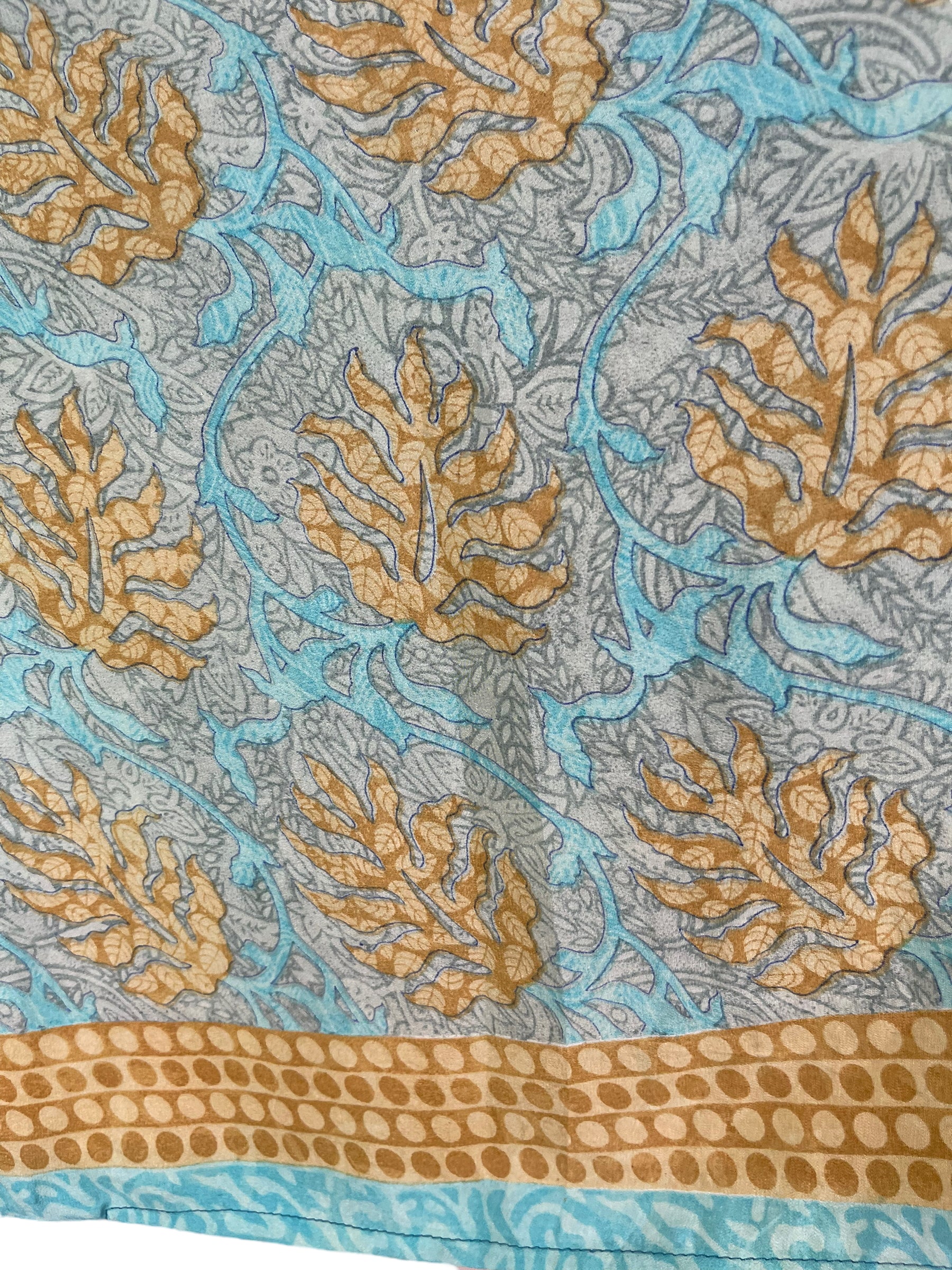 REVOLUTIONHER PRC6536 Avatar Pure Silk Kimono-Sleeved Top