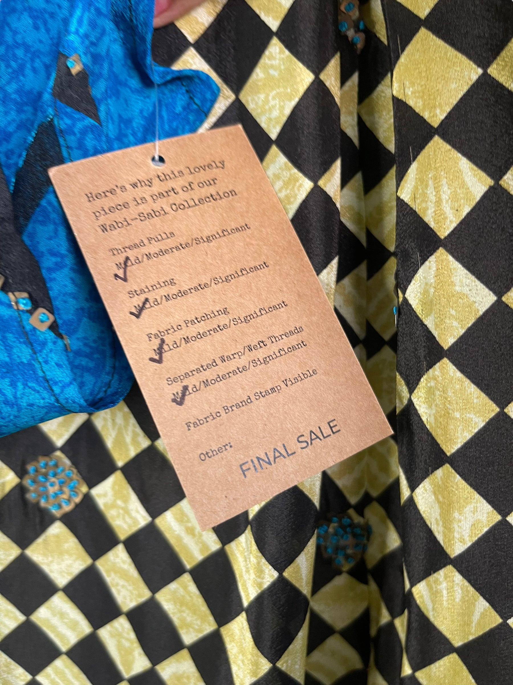 PRC6528 Wabi Sabi Pure Silk Self Pocket Tunic Dress