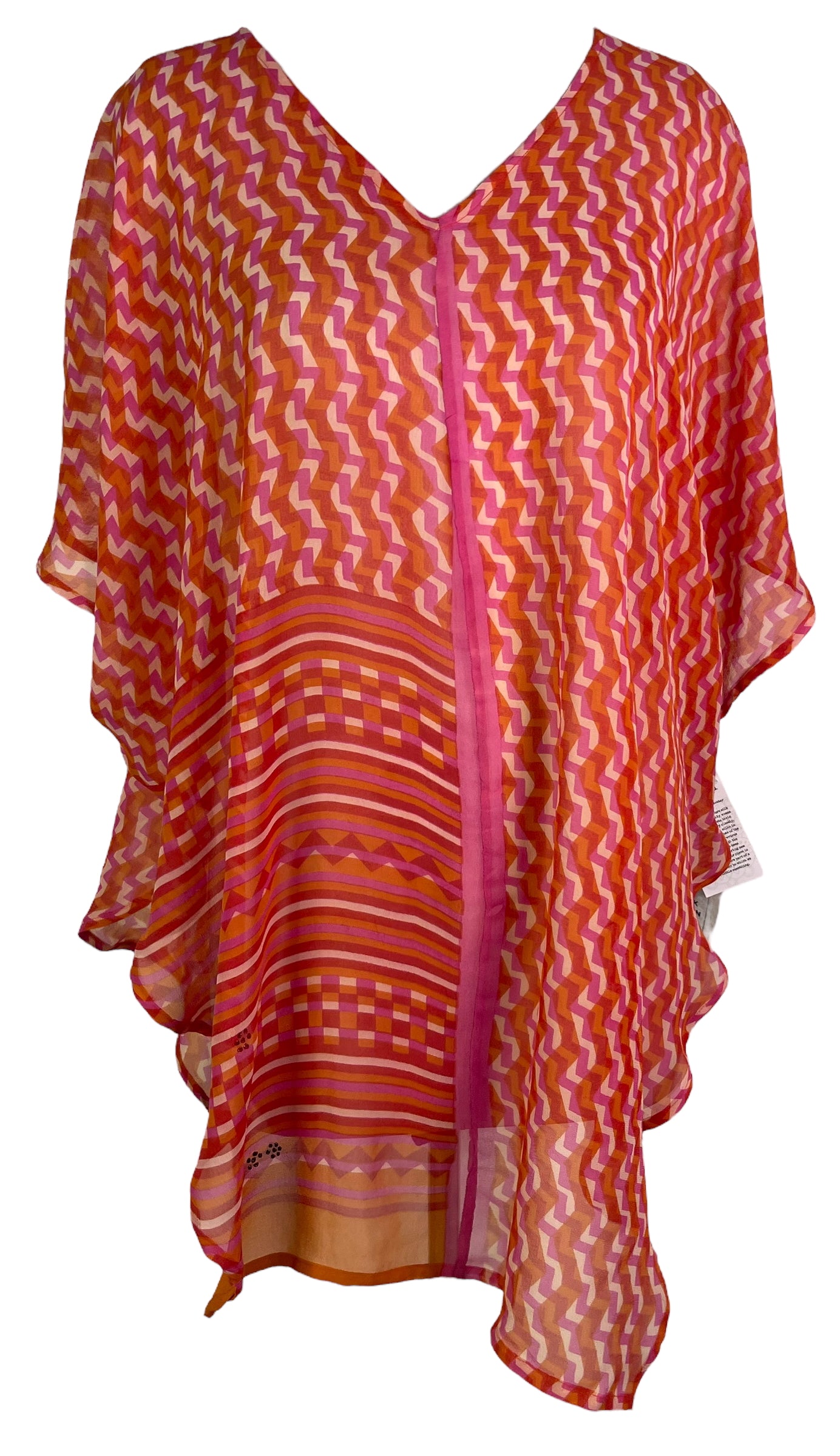 KERRI  PRC6998 Avatar Pure Silk Waterfall Top
