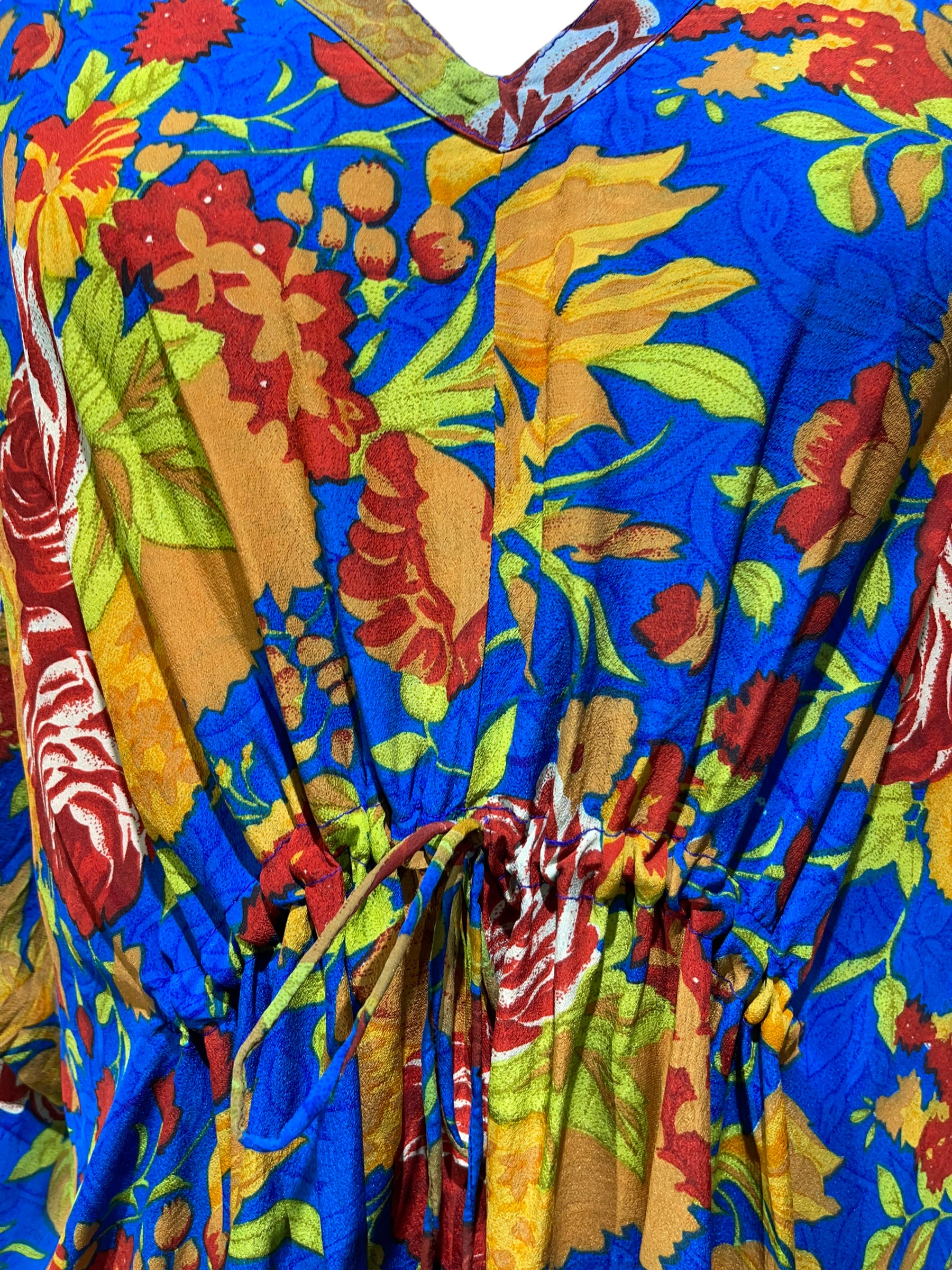 REVOLUTIONHER PRC4411 Avatar Pure Silk Maxi Kaftan