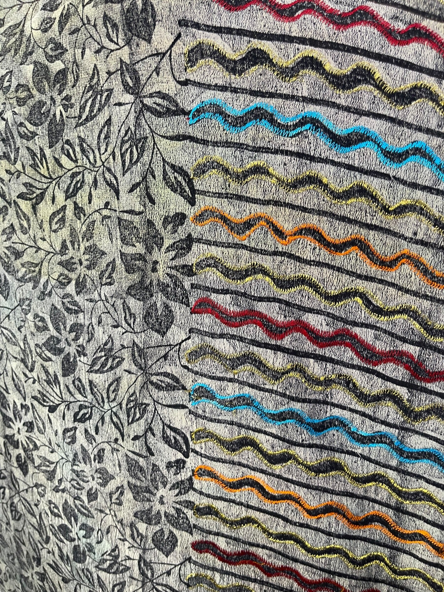 PRC6713 Avatar Pure Silk Midi Length Kaftan