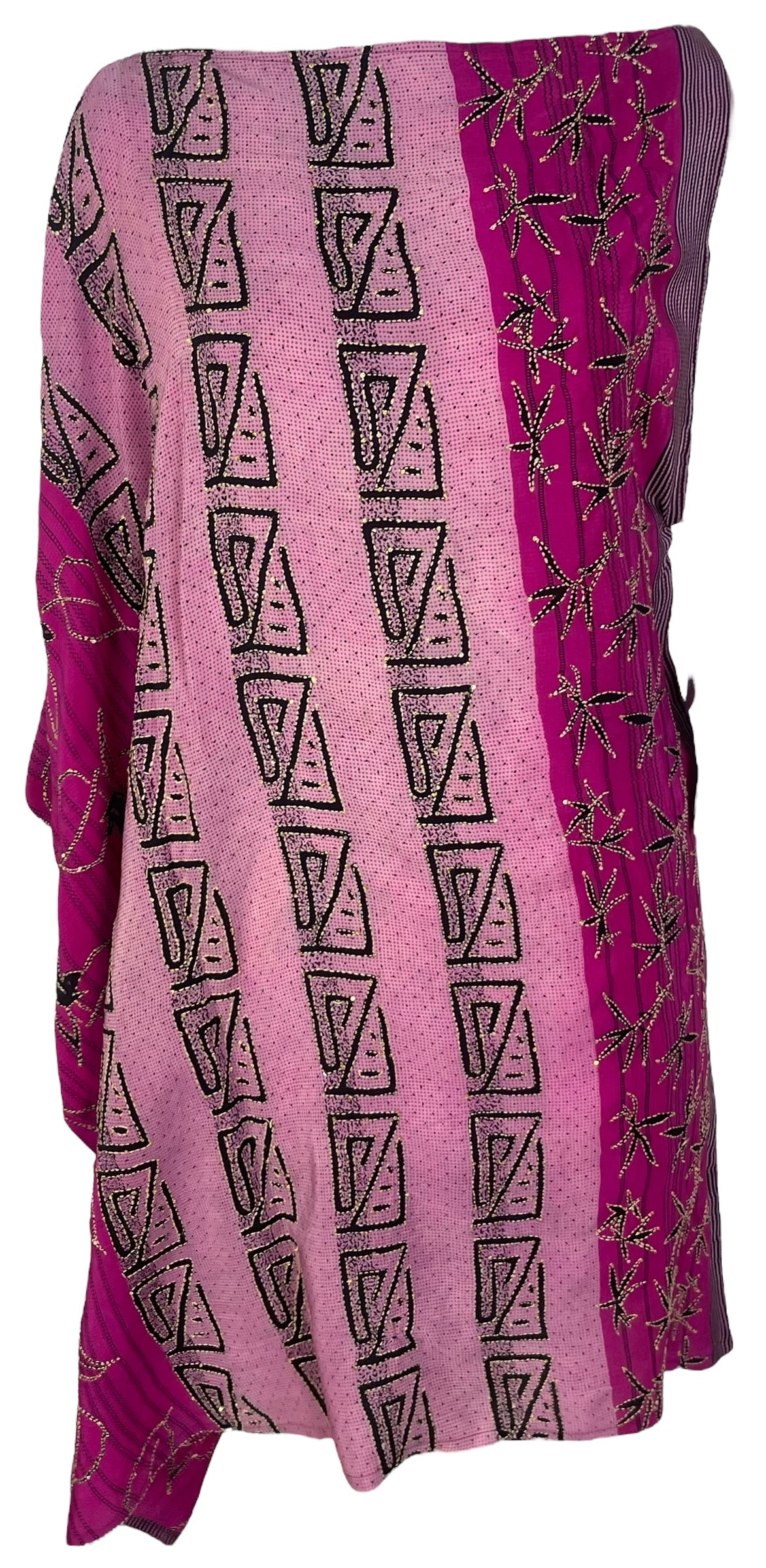 PRC6934 Avatar Pure Silk One Shoulder Dress