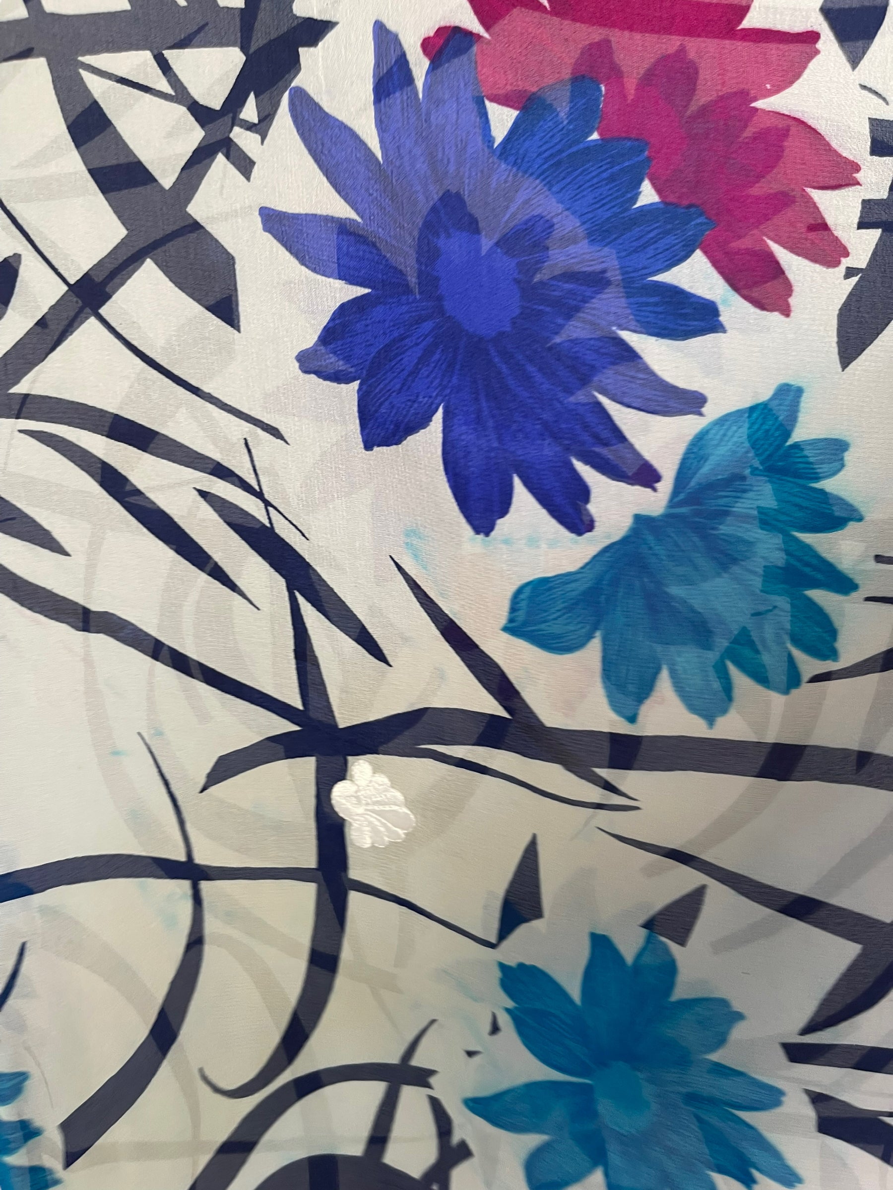 PRG6448 Sheer Wabi Sabi Pure Silk Hi Lo Top