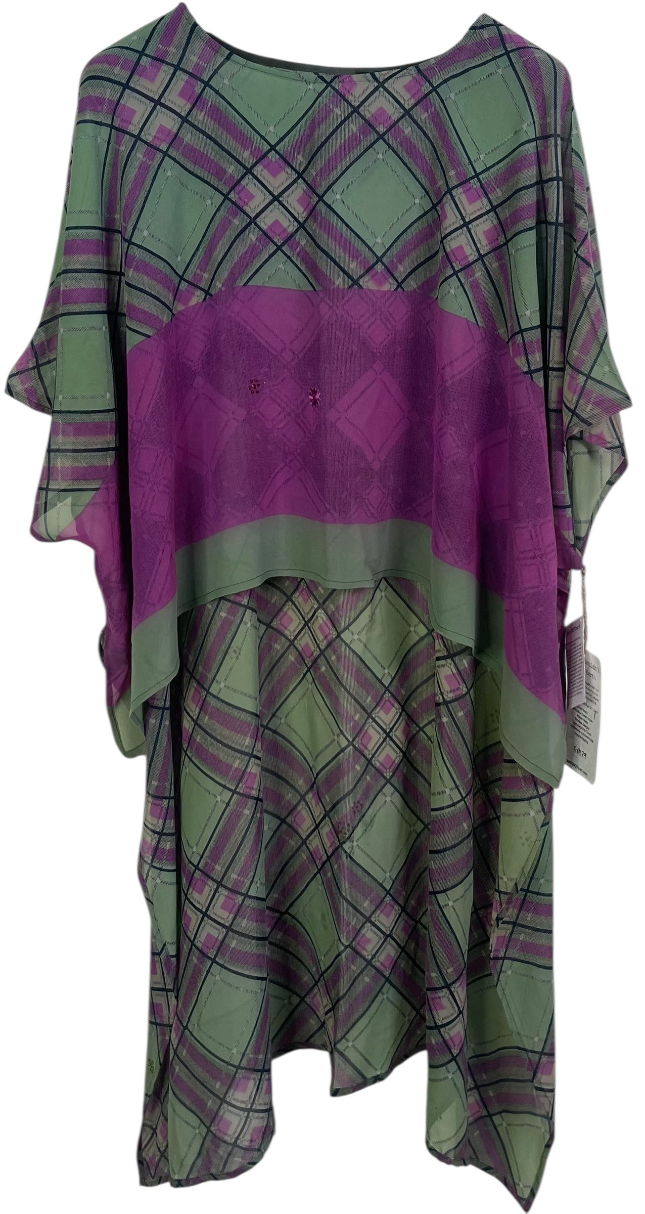 PRG6929 Sheer Wabi Sabi Pure Silk Hi Lo Top